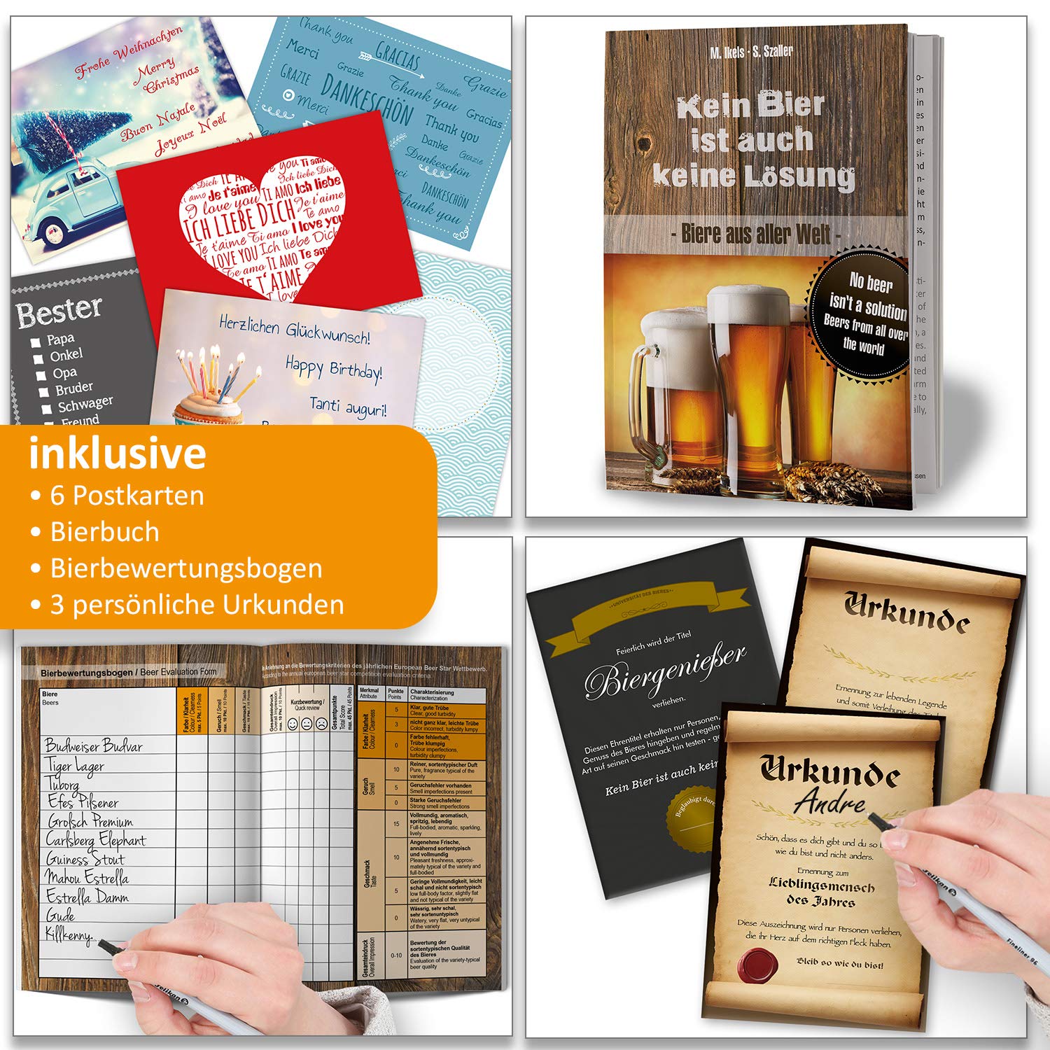 12-Pack German Craft Beer Gift Set - Perfect for Dad, Beer Lovers & Special Occasions | World & German Beer Selection | Ideal Father's Day, Birthday & Holiday Gift