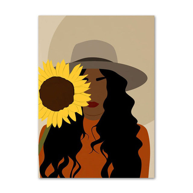 Sunflower Gallery Wall Canvas Posters - Set of 3 Floral Art Prints for Home Decor, Living Room, Bedroom & Office Wall Art - Perfect for Farmhouse, Boho & Modern Interior Design