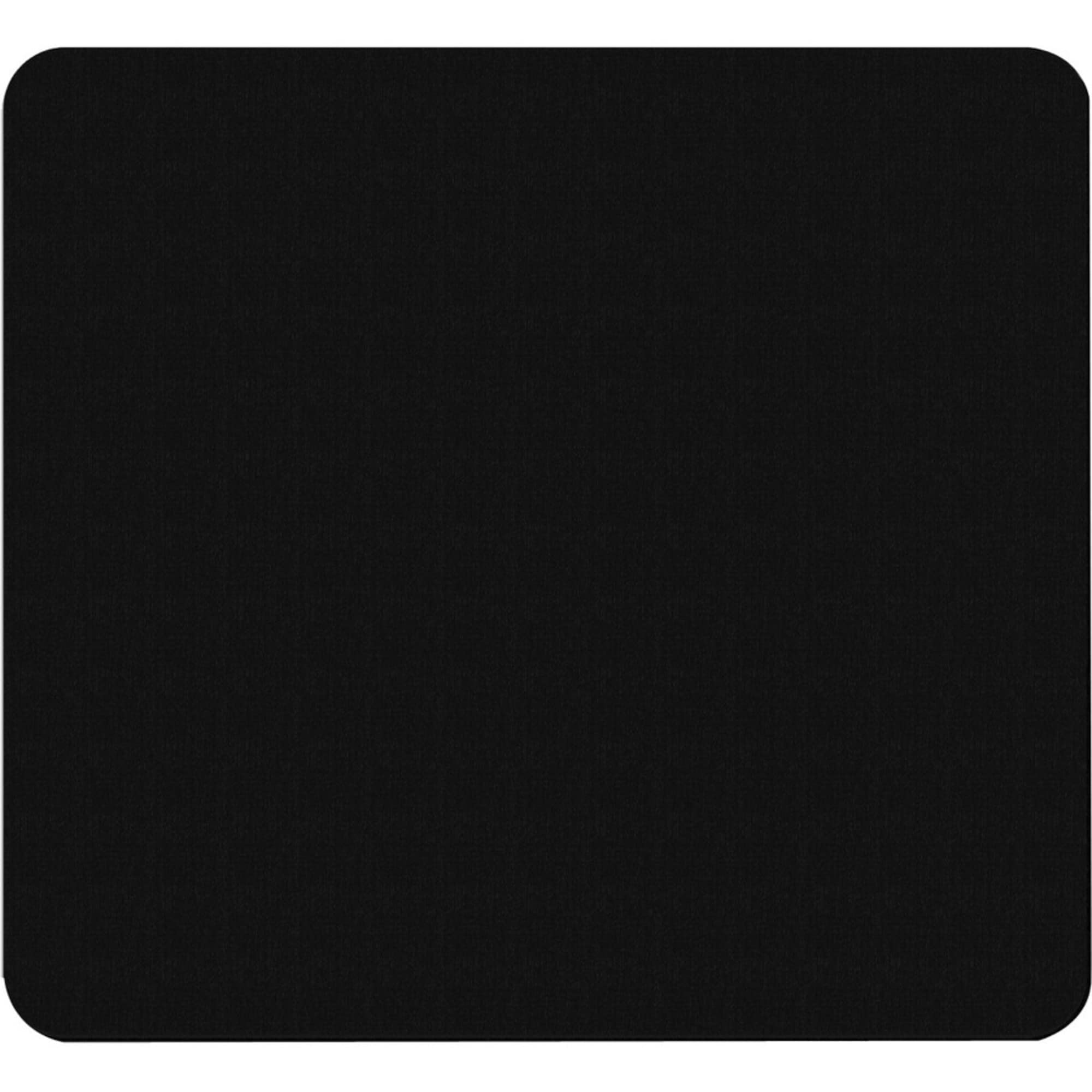 Allsop Basic Mouse Pad (28229) - Black Non-Slip Surface, Smooth Gliding for Computers & Laptops - Perfect for Office, Gaming & Home Use