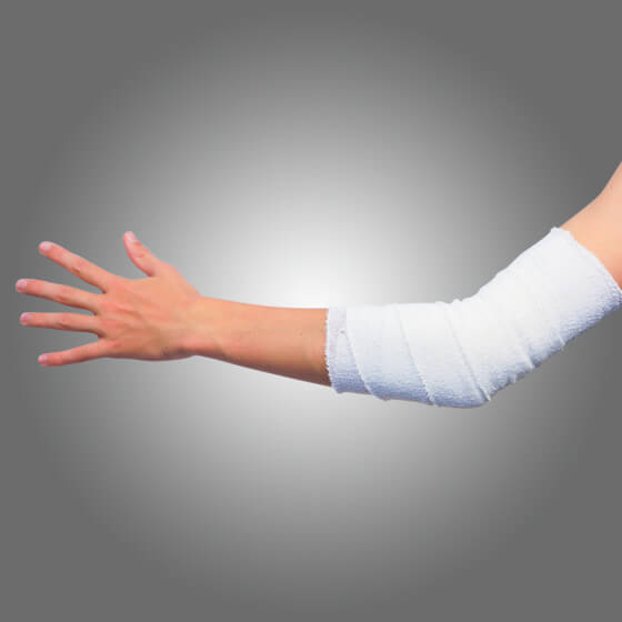 Premium Medium Cotton Crepe Bandages 15cm x 4m (12 Pack) - First Aid, Sports Injuries & Wound Care Support for Everyday Use
