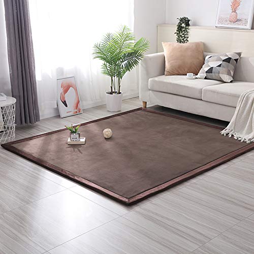 **Loartee Coral Velvet Nursery Rug - 6'8