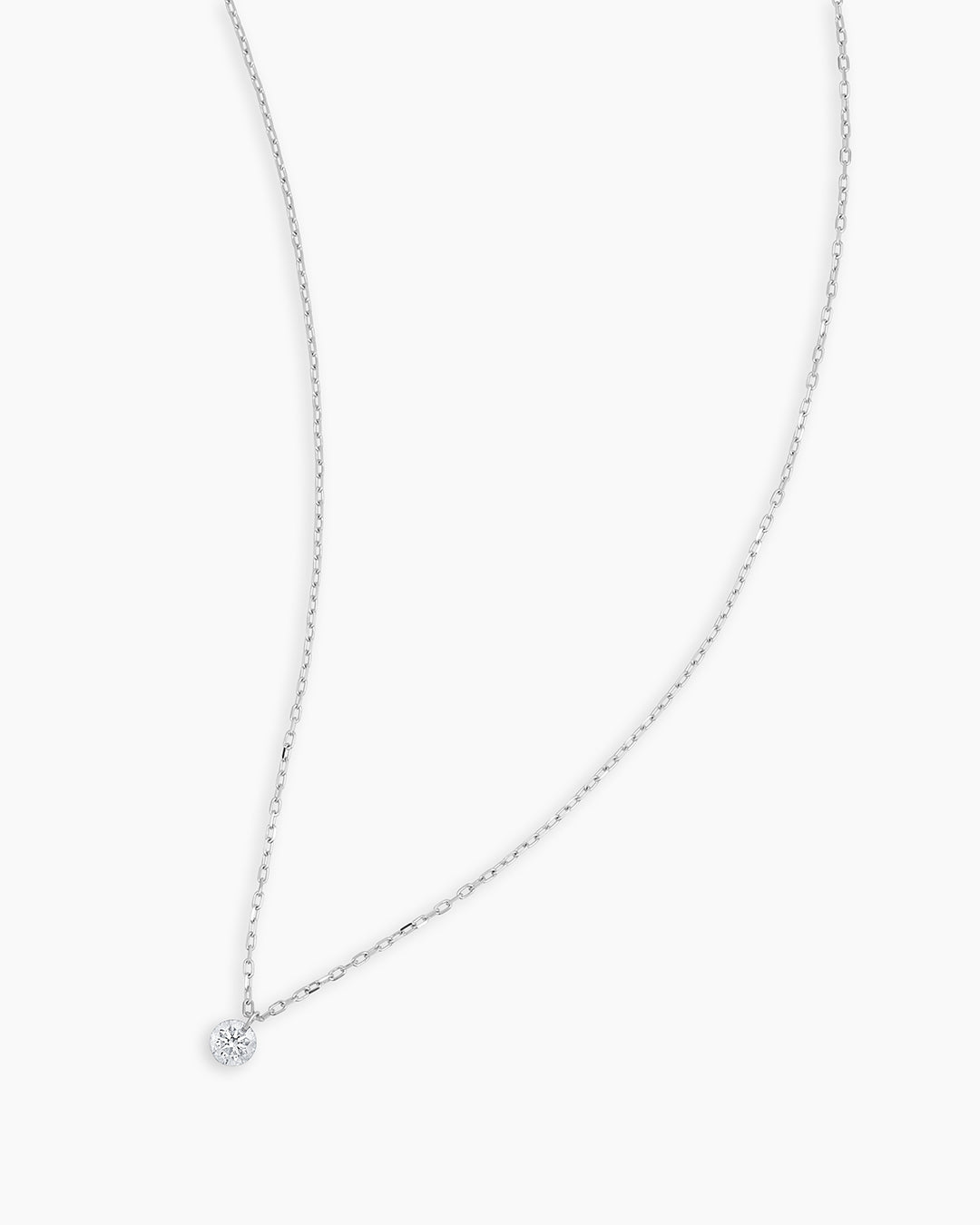 Floating Diamond Necklace for Women - 14K Gold Plated Elegant Pendant Jewelry Gift for Anniversary, Valentine's Day & Special Occasions | Perfect for Date Nights, Weddings & Formal Events