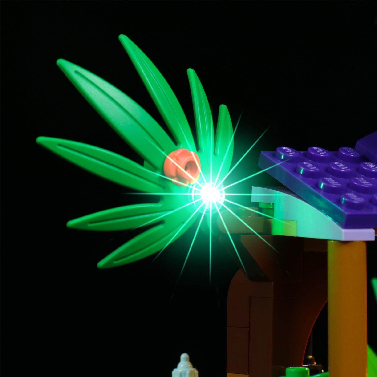 LEGO Friends Panda Jungle Tree House 41422 Light Kit - Compatible with Official LEGO Sets | DIY Lighting for Enhanced Display & Nighttime Play | Perfect for Kids' Rooms & LEGO Collections