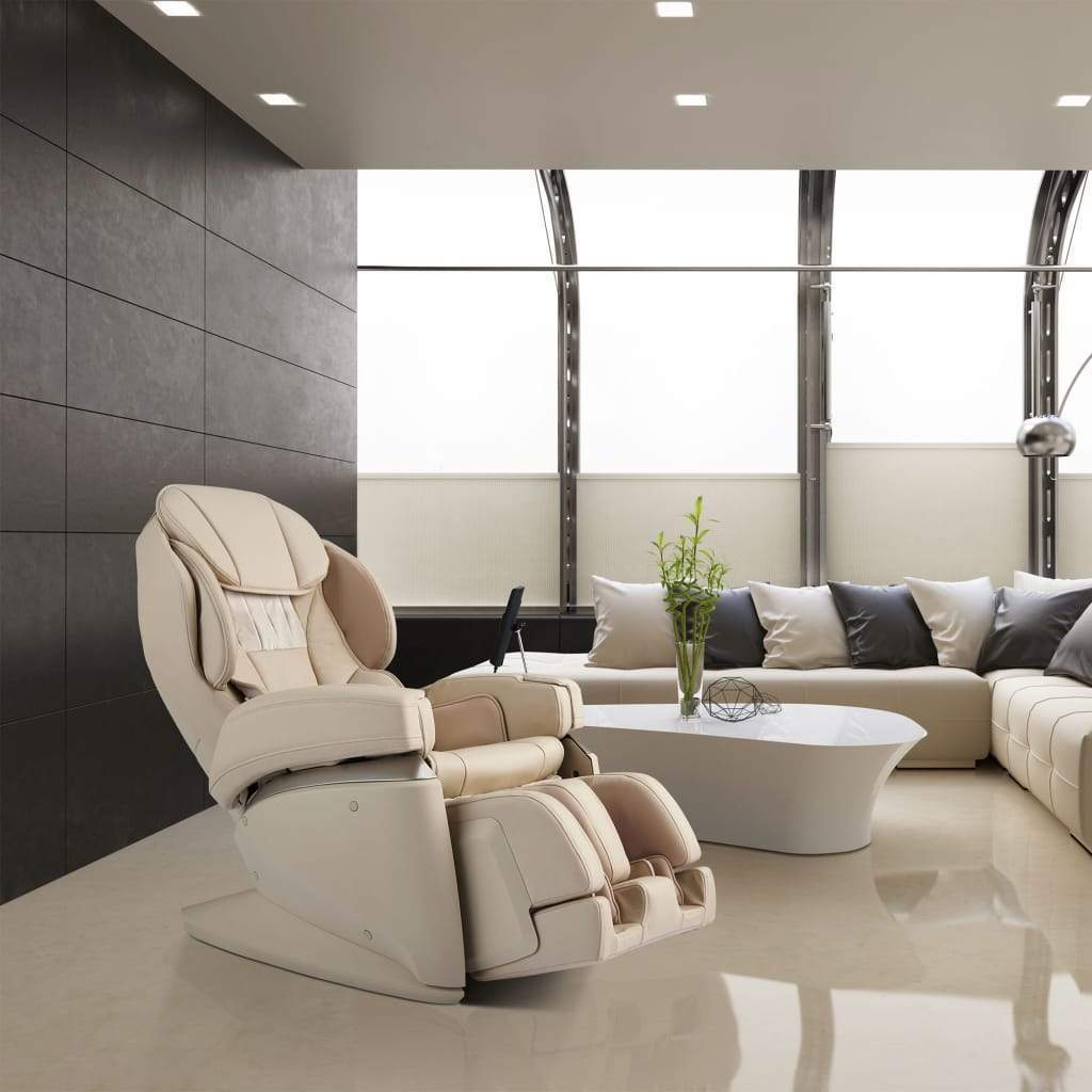 Synca JP1100 Ultra Premium 4D Massage Chair - Made in Japan - Full Body Shiatsu Massage with Zero Gravity & Heat Therapy - Perfect for Home, Office & Relaxation Spaces