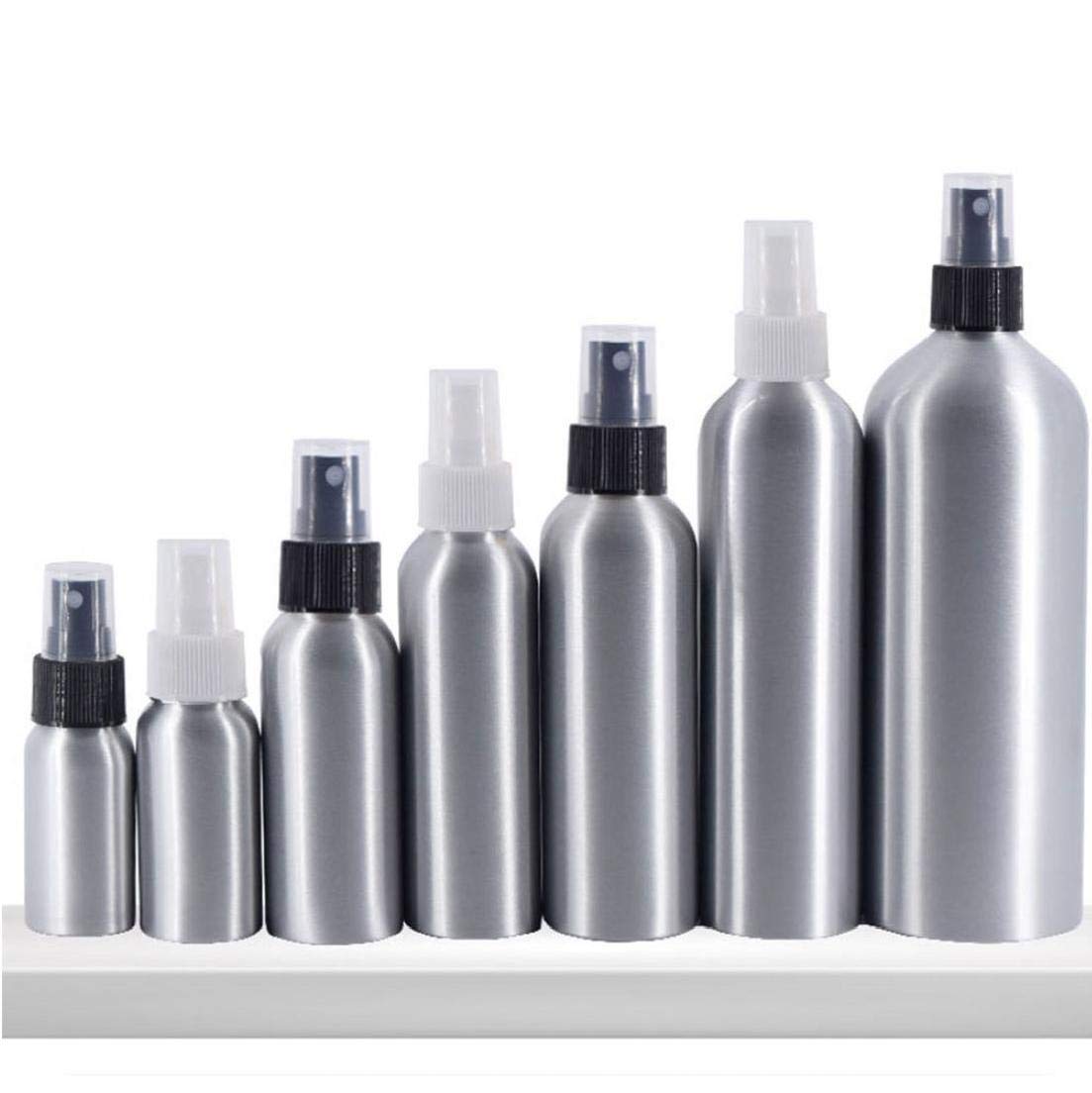 Premium Aluminum Essential Oil Spray Bottle - 50ml Refillable Fine Mist Atomizer for Perfume, Aromatherapy & Beauty Products | Travel-Friendly Cosmetic Packaging | Perfect for Home, Office & Gym Use