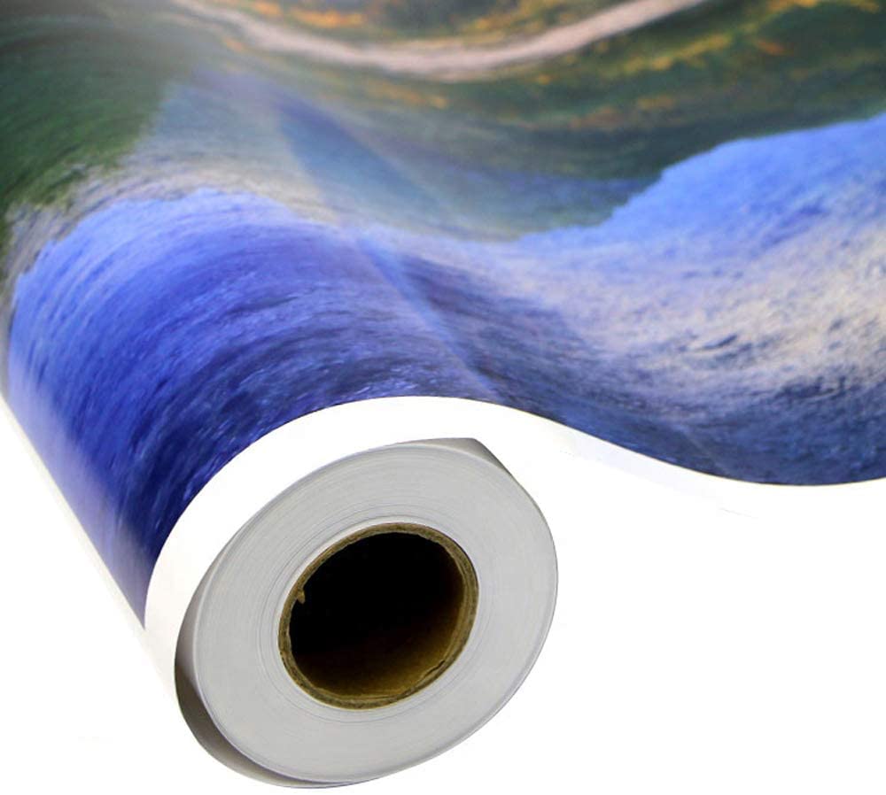 Premium Matte & Glossy Photo Paper Roll - 7.8oz 10.8 Mil Inkjet Printer Paper for Outdoor Posters (54