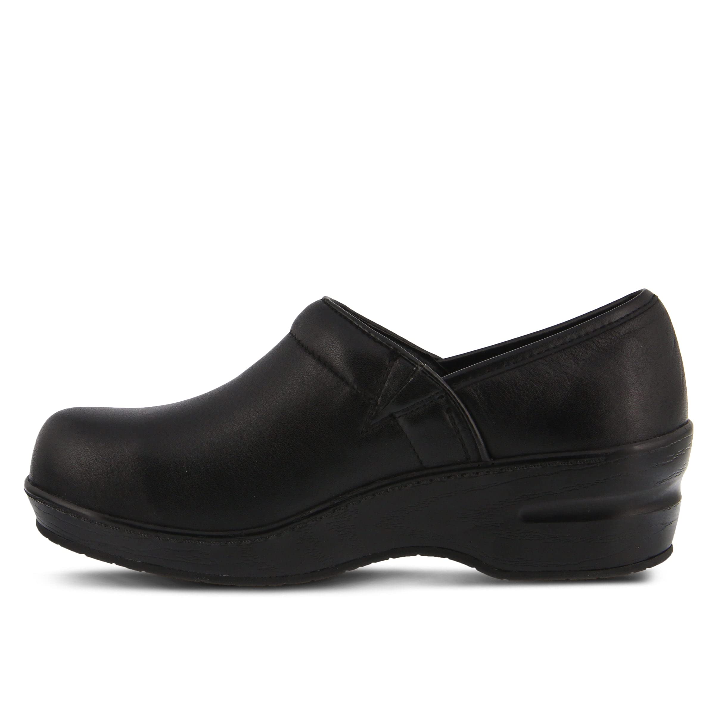 Spring Step Professional Women's Selle Uniform Dress Shoe - Black, Size 9 | Comfortable & Stylish Work Shoes for Nurses, Waitresses & Office Professionals