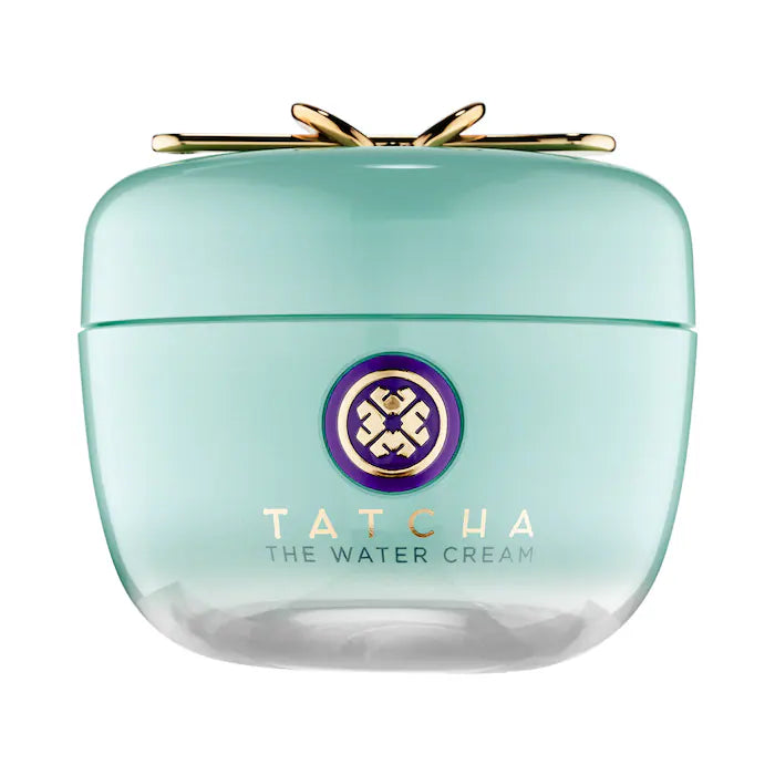 Tatcha The Water Cream Oil-Free Hydrating Face Moisturizer for Pore Minimizing - Lightweight Gel Cream for Dry, Oily & Combination Skin - Perfect for Day & Night Skincare Routine
