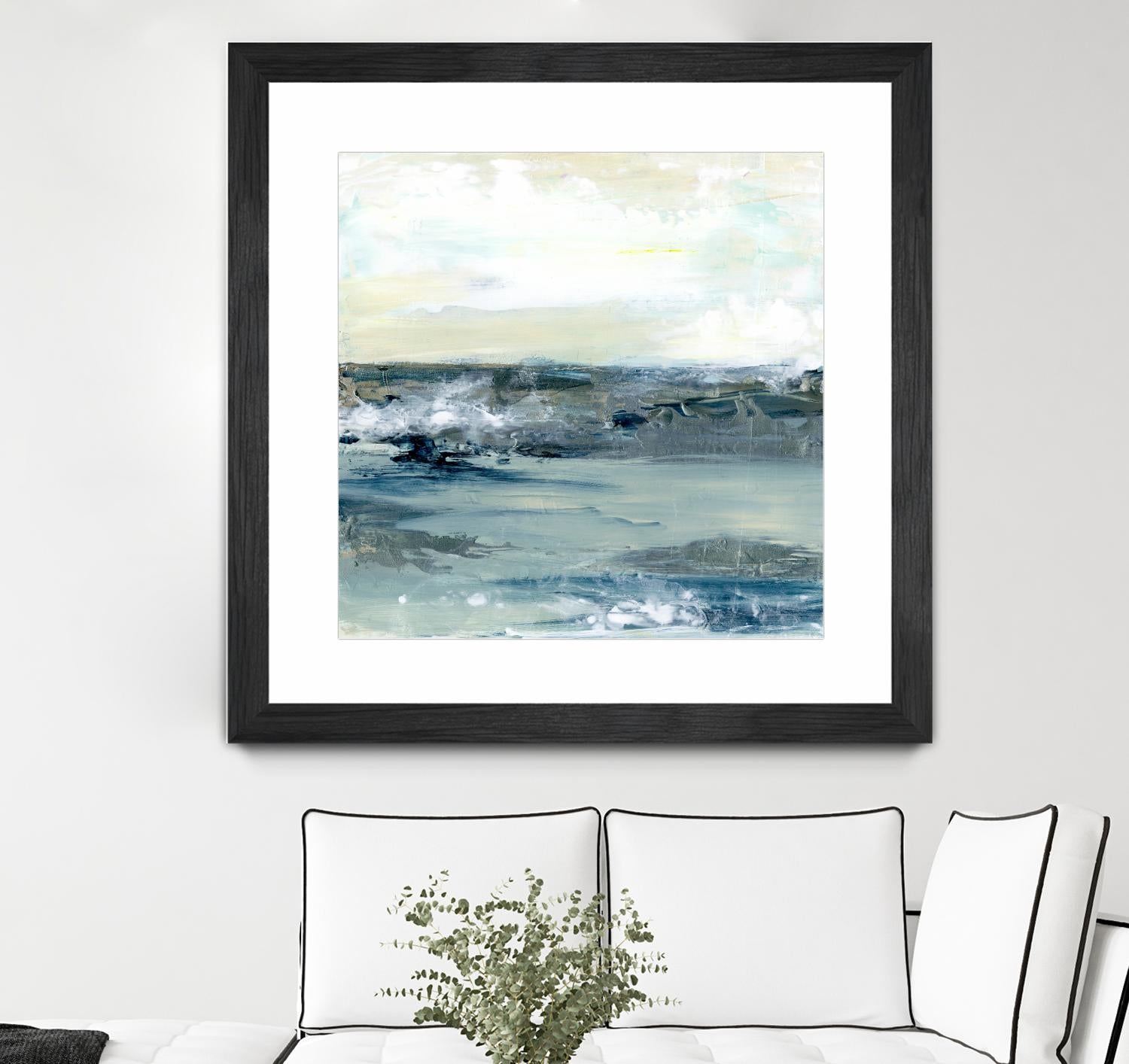 Coastal Blues I 1 - Premium Home Decor Wall Art for Beach House & Coastal Living Room Decor | Perfect for Nautical Themed Bedrooms, Bathrooms & Office Spaces
