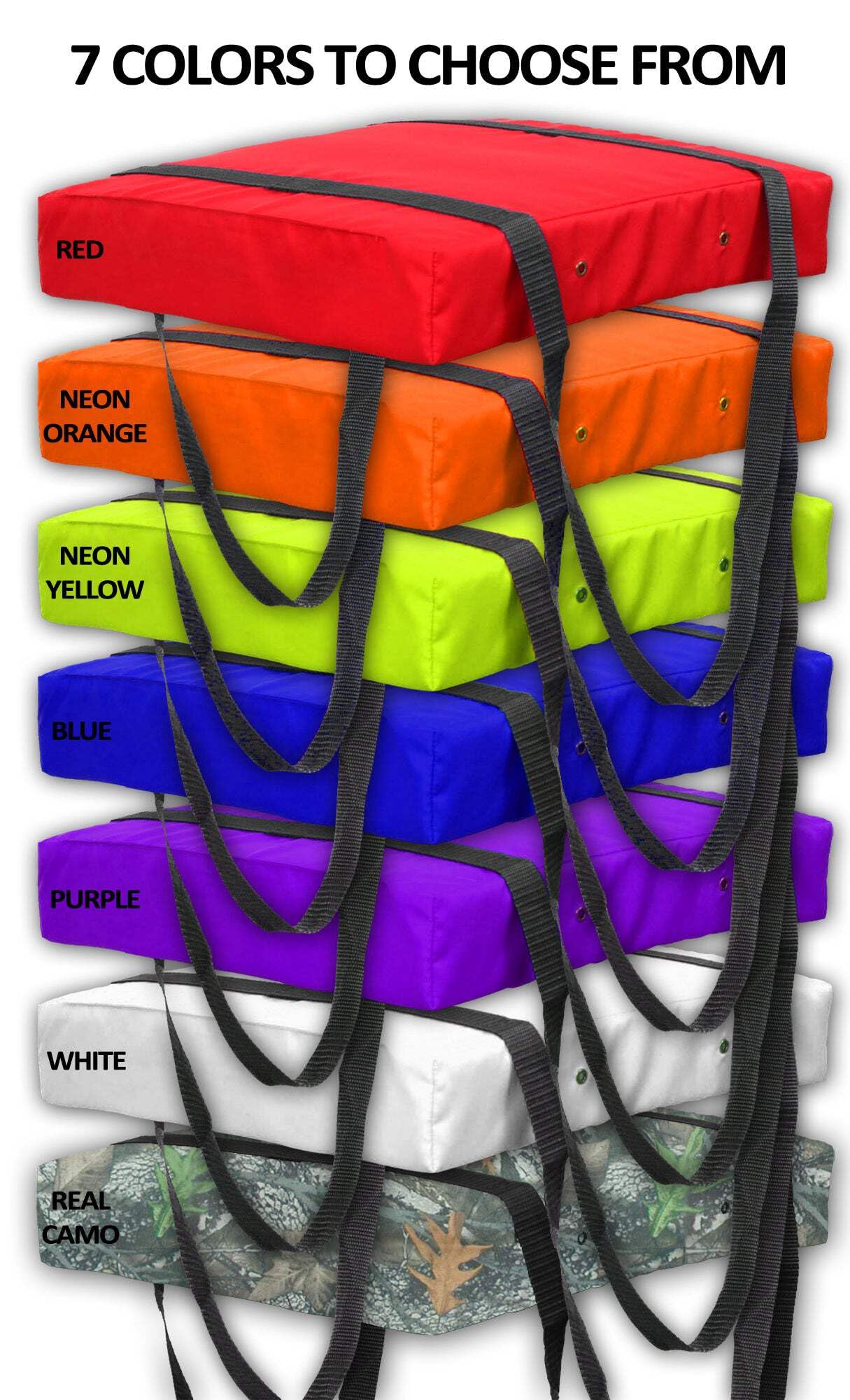 Bradley 2-Pack USCG Approved Type IV Boat Cushion - Throwable Flotation Device & Foam Life Preserver for Boating Safety | Perfect for Emergency Situations & Water Activities