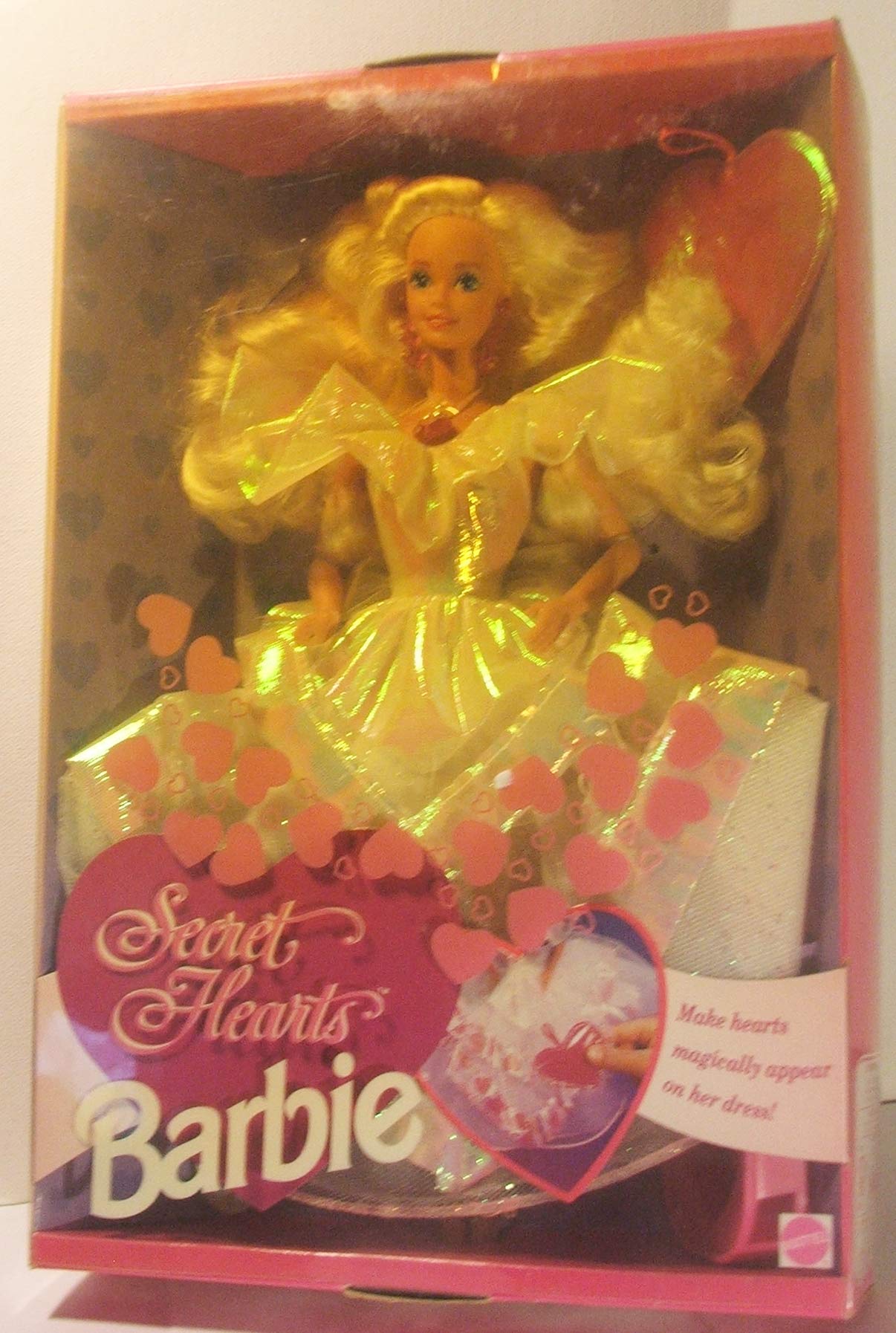 1992 Secret Hearts Barbie Doll - Vintage Collectible Toy for Display & Play | Perfect for Barbie Enthusiasts & Gift Giving