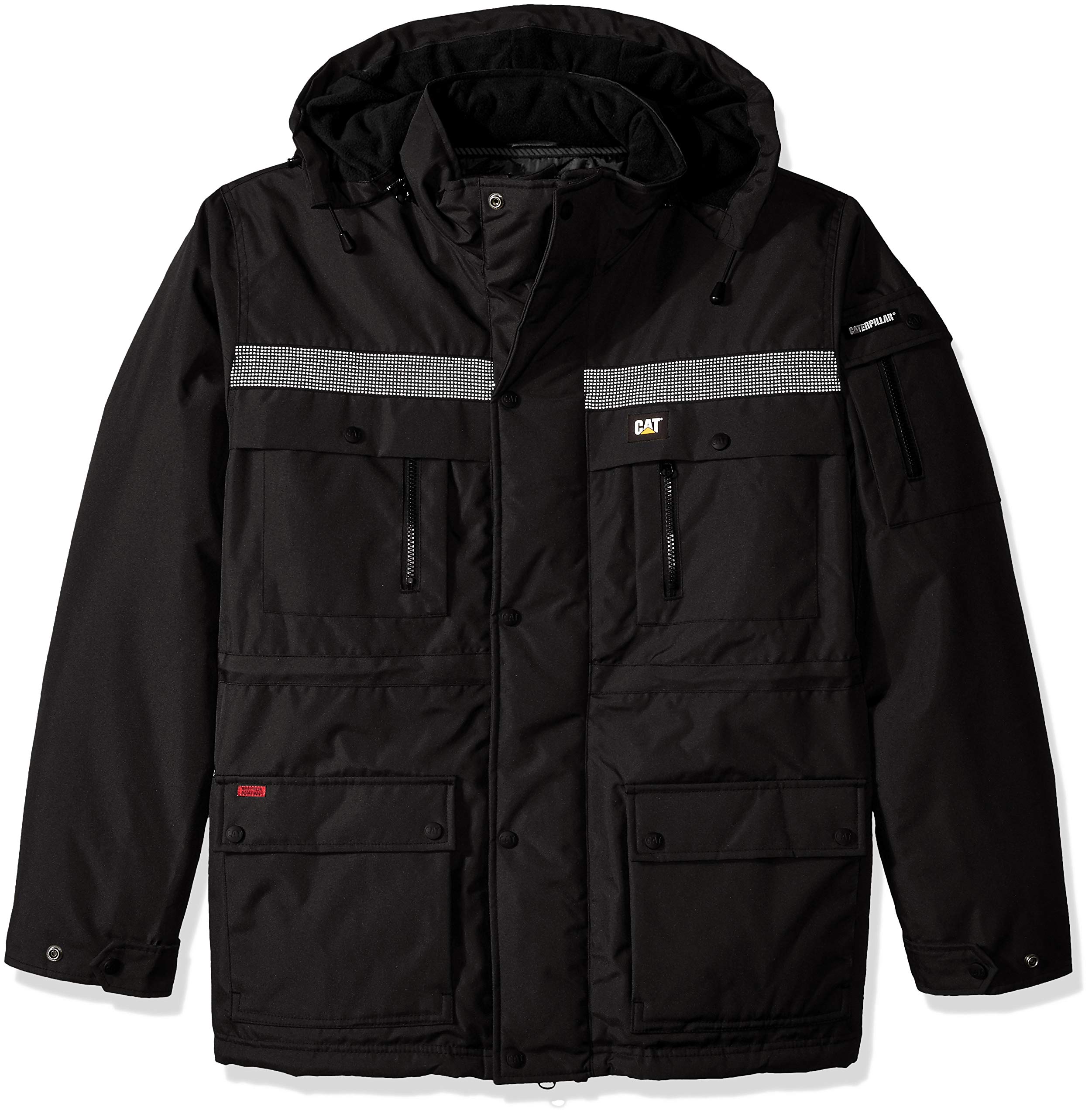 CAT Men's Heavy Insulated Parka Jacket - Waterproof Winter Coat for Cold Weather (Regular & Big & Tall Sizes) | Outdoor Work, Snow Activities & Daily Winter Wear