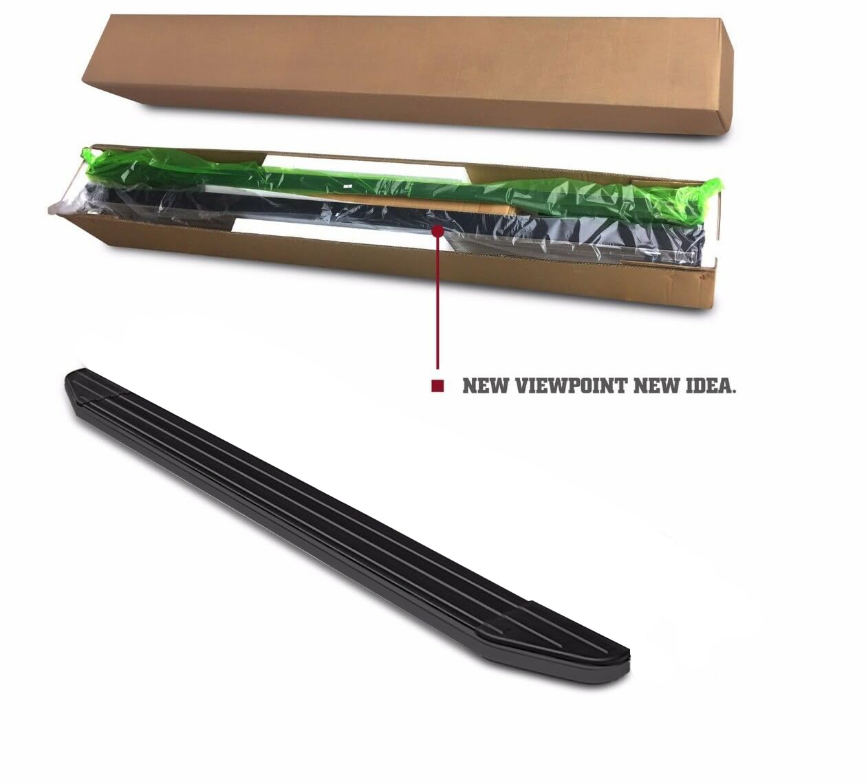 Black Horse Peerless Running Boards for 2007-2009 Buick Enclave, 2007-2017 GMC Acadia, 2009-2017 Chevy Traverse & 2007-2010 Saturn Outlook - Heavy Duty Side Steps for SUVs & Trucks - Easy Installation & Enhanced Vehicle Access
