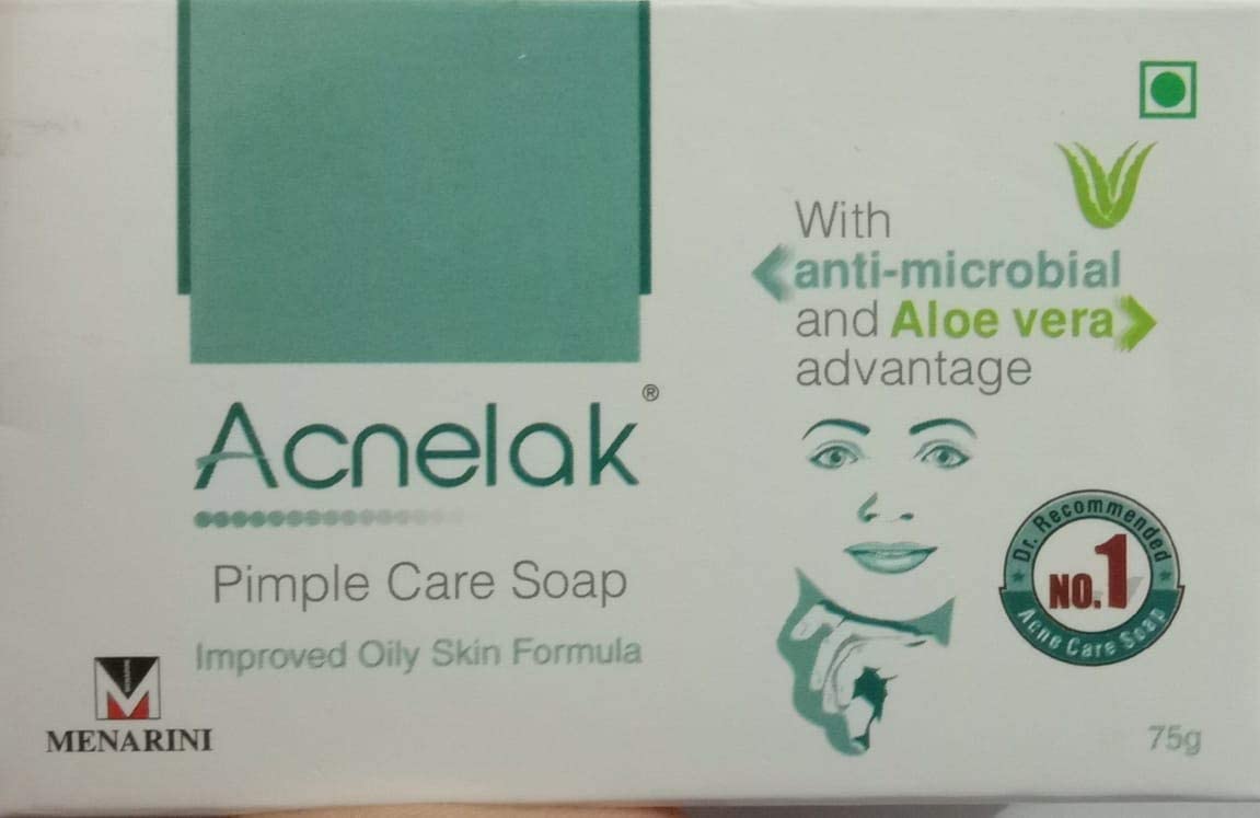 Best Pimple Care Soap for Acne Treatment - 75g (Pack of 5) | Natural Face Wash for Clear Skin | Perfect for Daily Skincare Routine & Teen Acne Prevention