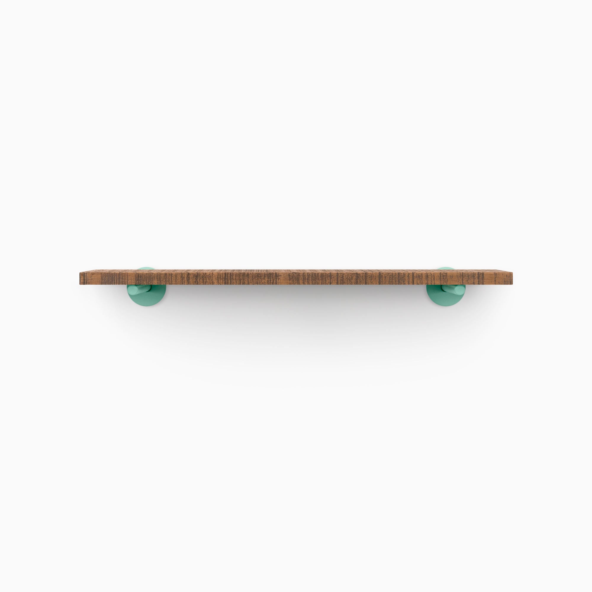 Rustic Wall Shelf with Nutmeg Finish - Handcrafted Wooden Floating Shelf for Living Room, Bedroom, or Kitchen Decor | Farmhouse Style Home Organization & Display