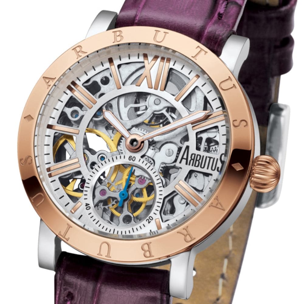 ARBUTUS AR1720TRWV Women's Waterproof Stainless Steel Watch - Elegant Dress Watch for Women, Perfect for Office, Party & Everyday Wear