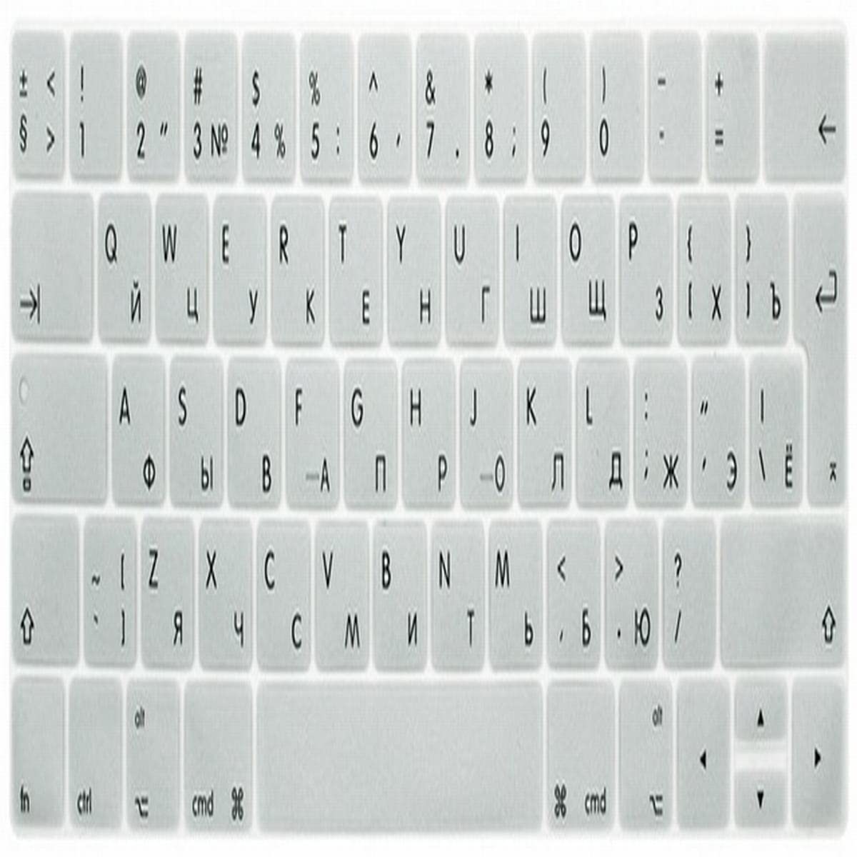 Russian Keyboard Stickers for MacBook Pro 13