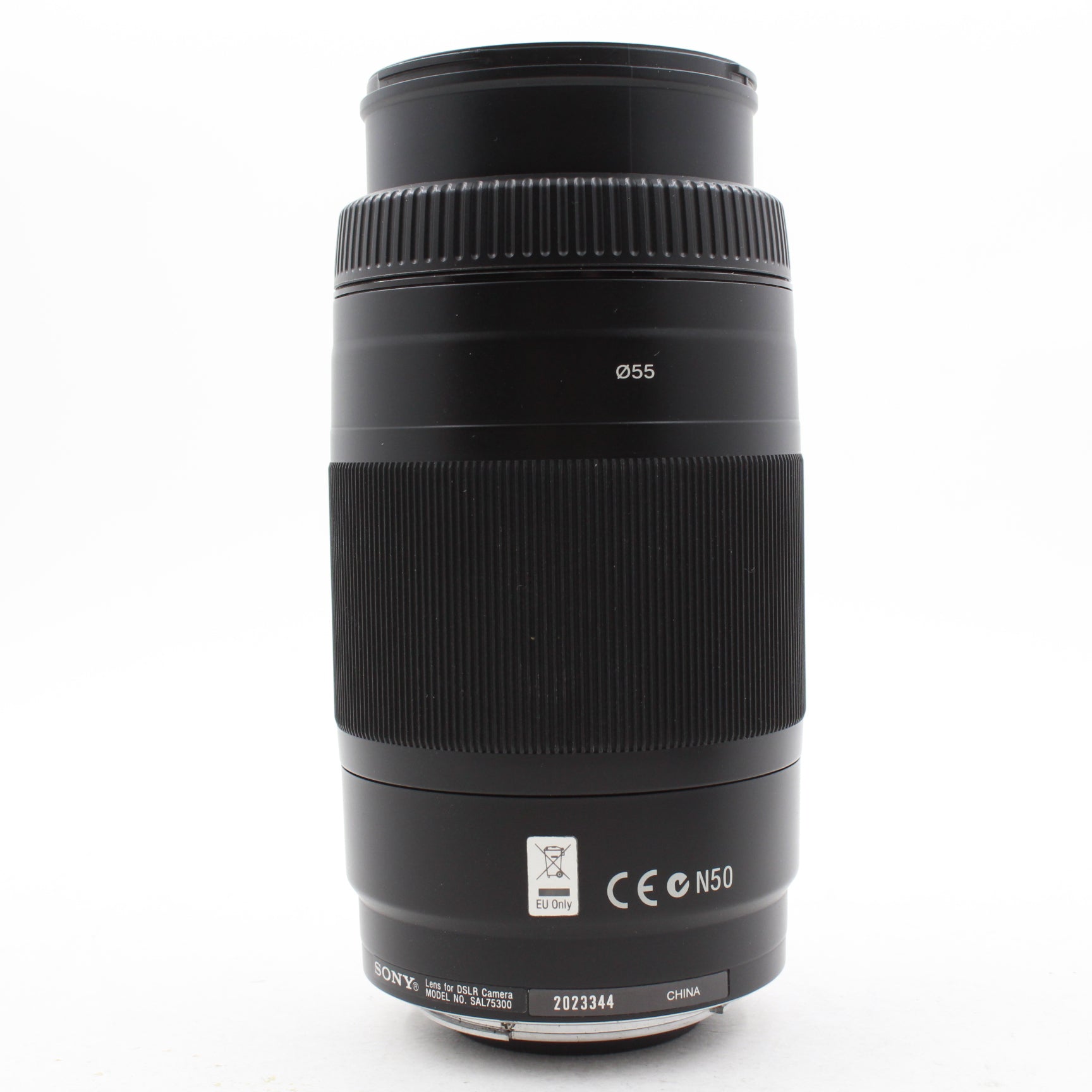 Used Sony 75-300mm f/4.5-5.6 Compact Super Telephoto Zoom Lens for Wildlife & Sports Photography - Alpha DSLR Camera Compatible