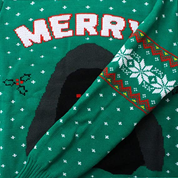 Star Wars Ugly Christmas Sweater - Merry Sithmas Jumper for Women & Men (XS) | Perfect for Holiday Parties & Gift Giving