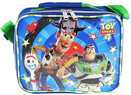 Toy Story 4 Insulated Lunch Box for Kids - Reusable Cooler Tote Bag for School, Work & Picnics - Disney Pixar Official Merchandise