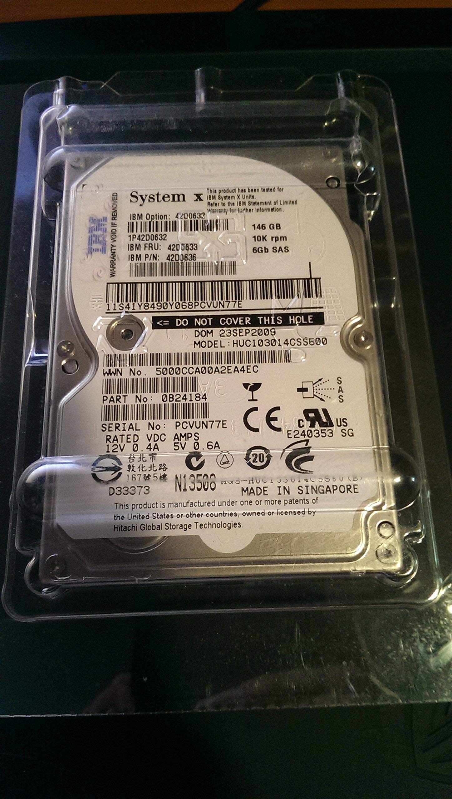 Refurbished IBM 42D0633 146GB 2.5