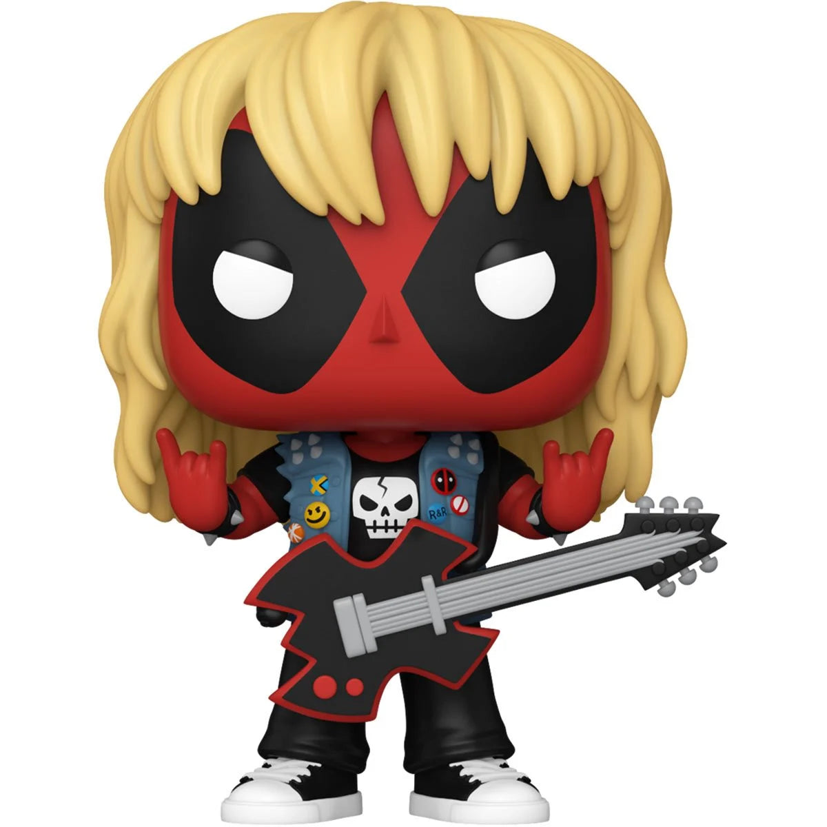 Deadpool Heavy Metal Funko Pop! Vinyl Figure #1343 - Marvel Collectible for Fans, Home Decor & Gift Idea