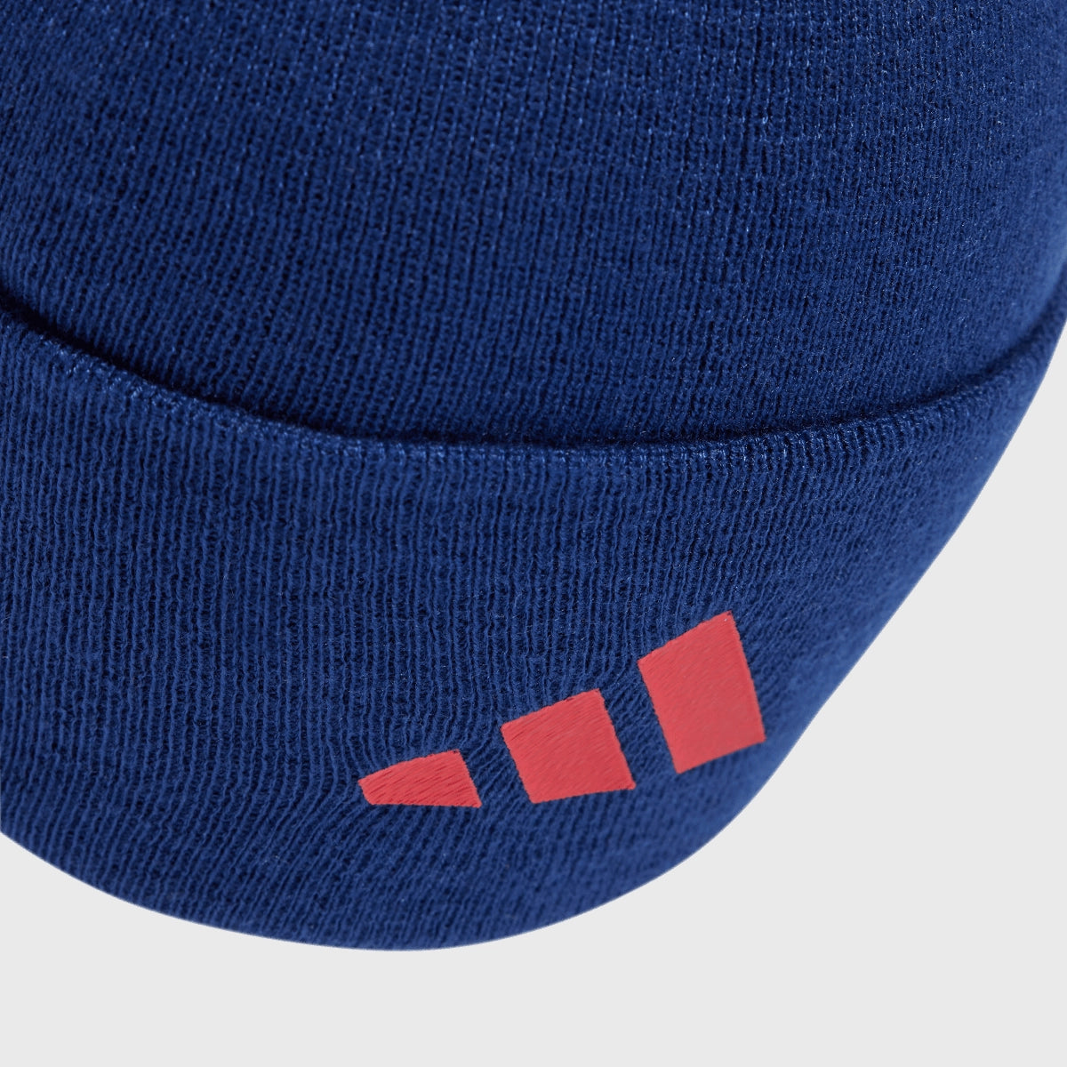 Adidas France Rugby Wool Beanie Hat - Warm Winter Knit Cap for Men & Women - Perfect for Rugby Games, Outdoor Sports & Cold Weather