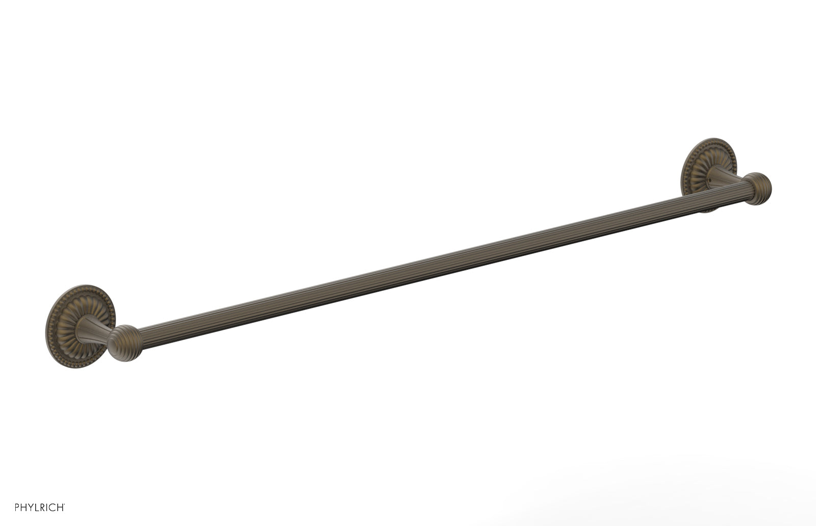 Premium 30-Inch Georgian & Barcelona Style Towel Bar KPG75 - Elegant Bathroom Accessory for Modern & Classic Home Decor