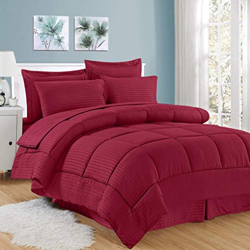 Burgundy Stripe