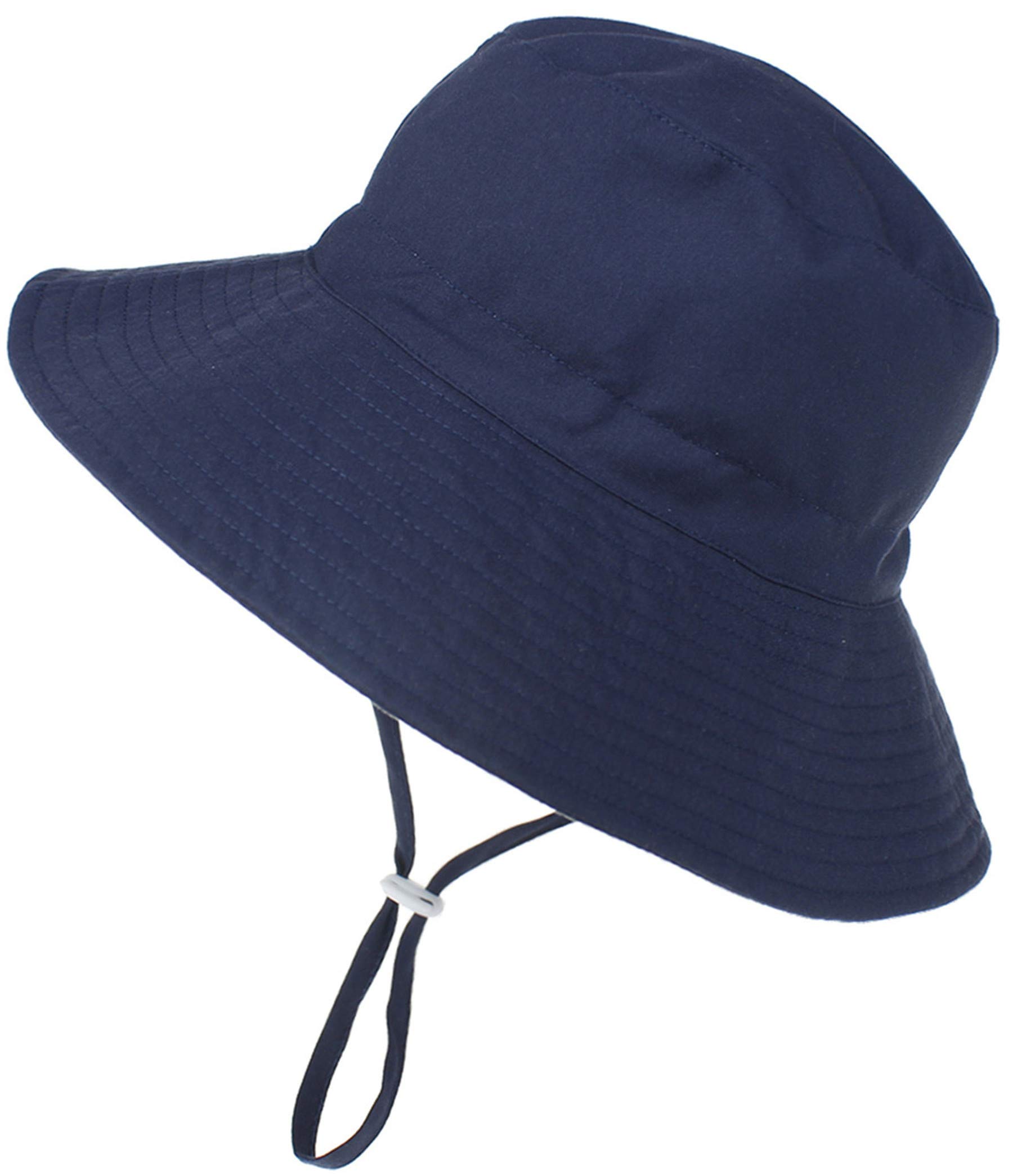 UPF 50+ Baby Sun Hat for Toddlers & Kids - Wide Brim Bucket Hat for Boys & Girls - Summer Beach, Outdoor Play & Sun Protection - Perfect for Park, Pool, Vacation & Travel