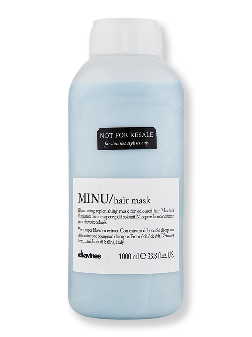 Davines Minu Hair Mask - Deep Conditioning Treatment for Dry & Damaged Hair - Repair & Hydrate for Soft, Shiny Locks - Perfect for Salon-Quality At-Home Hair Care