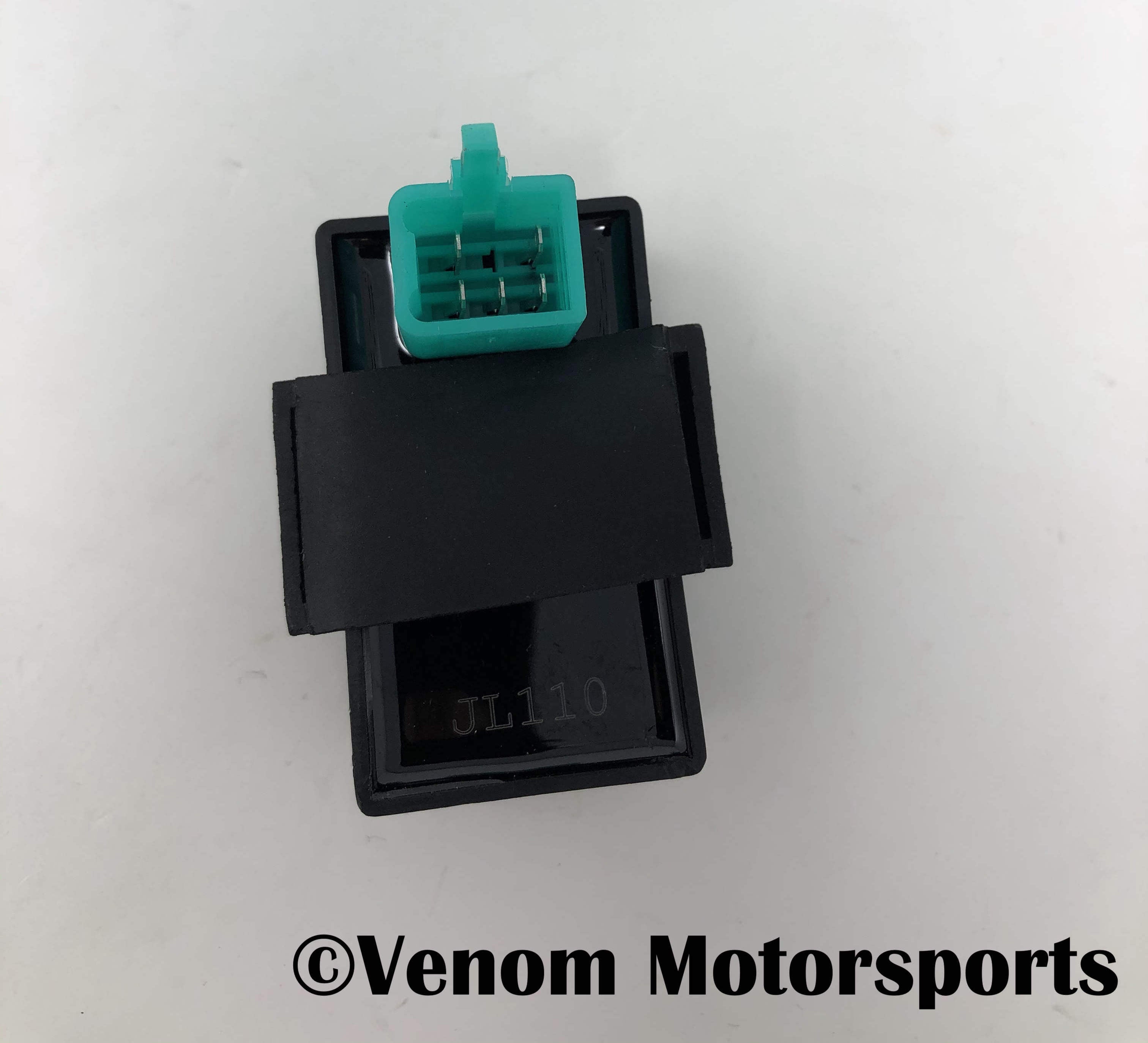 Venom 110cc 125cc ATV CDI Box Replacement - High Performance Ignition Module for ATV Dirt Bikes & Go Karts - Perfect for Off-Road Racing & Trail Riding
