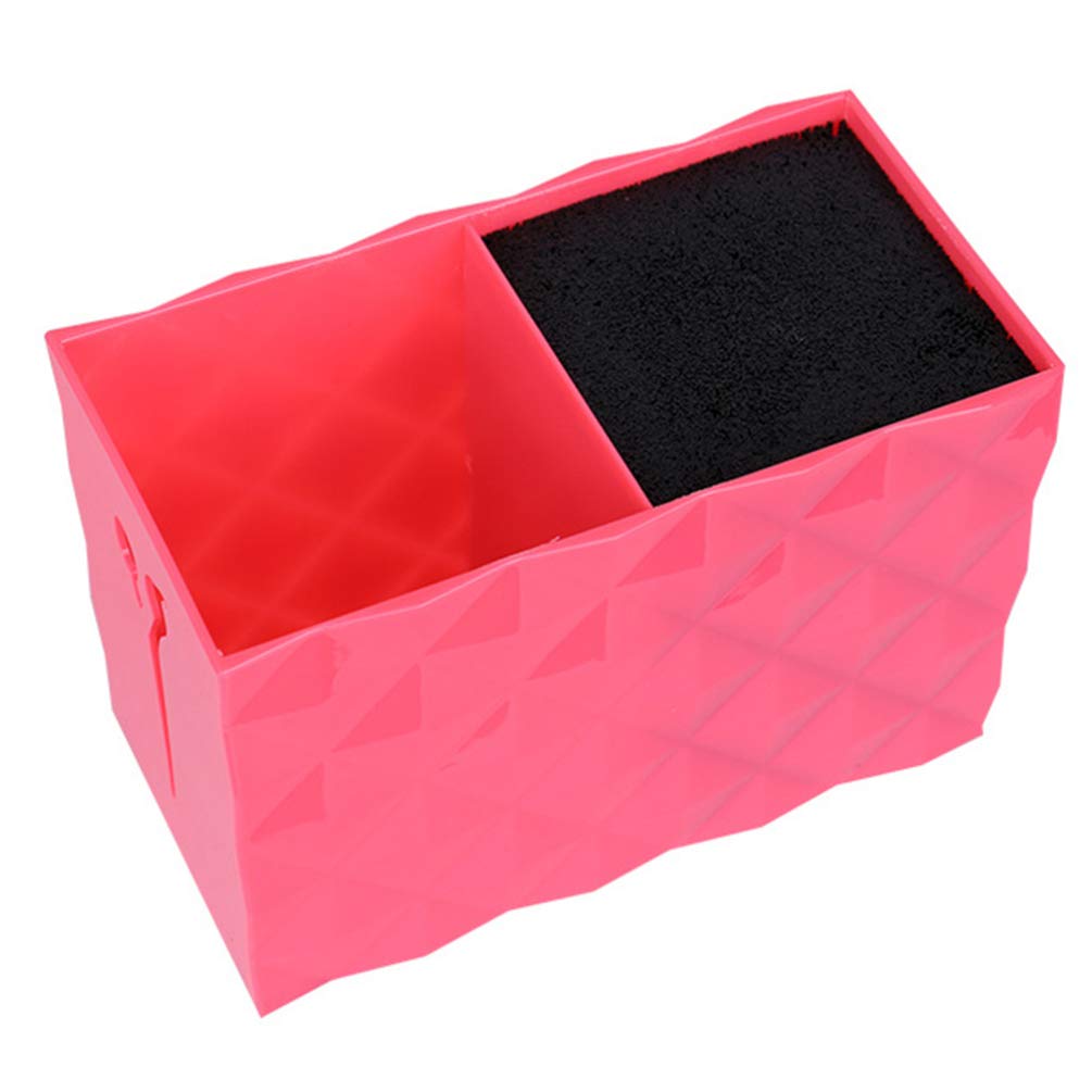 1pc Plastic Barber Storage Box - Hair Cutting Tool Organizer for Scissors, Shears & Salon Accessories | Portable Hairdressing Case for Professional Stylists & Home Use