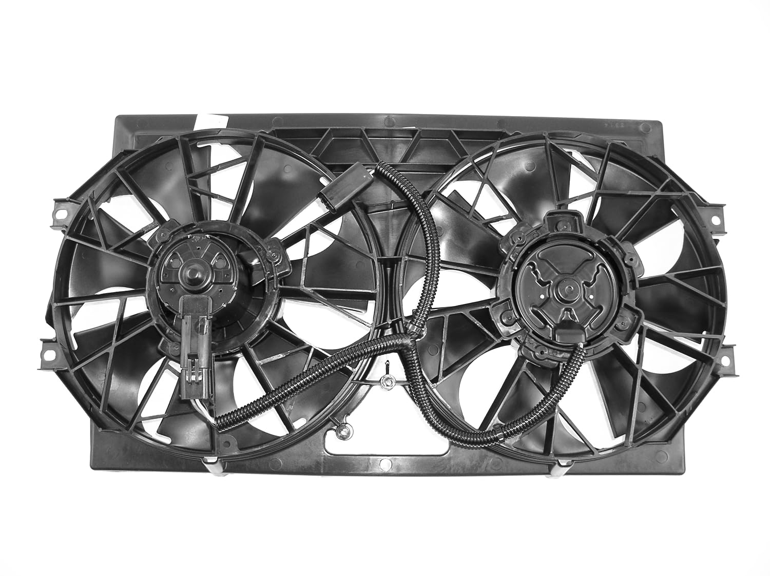 Agility Auto Parts 6017117 Dual Radiator and Condenser Fan Assembly - Compatible with Select Vehicle Models (Check Fitment Guide) | Perfect for Cooling System Repairs & Overheating Prevention in Cars, Trucks & SUVs