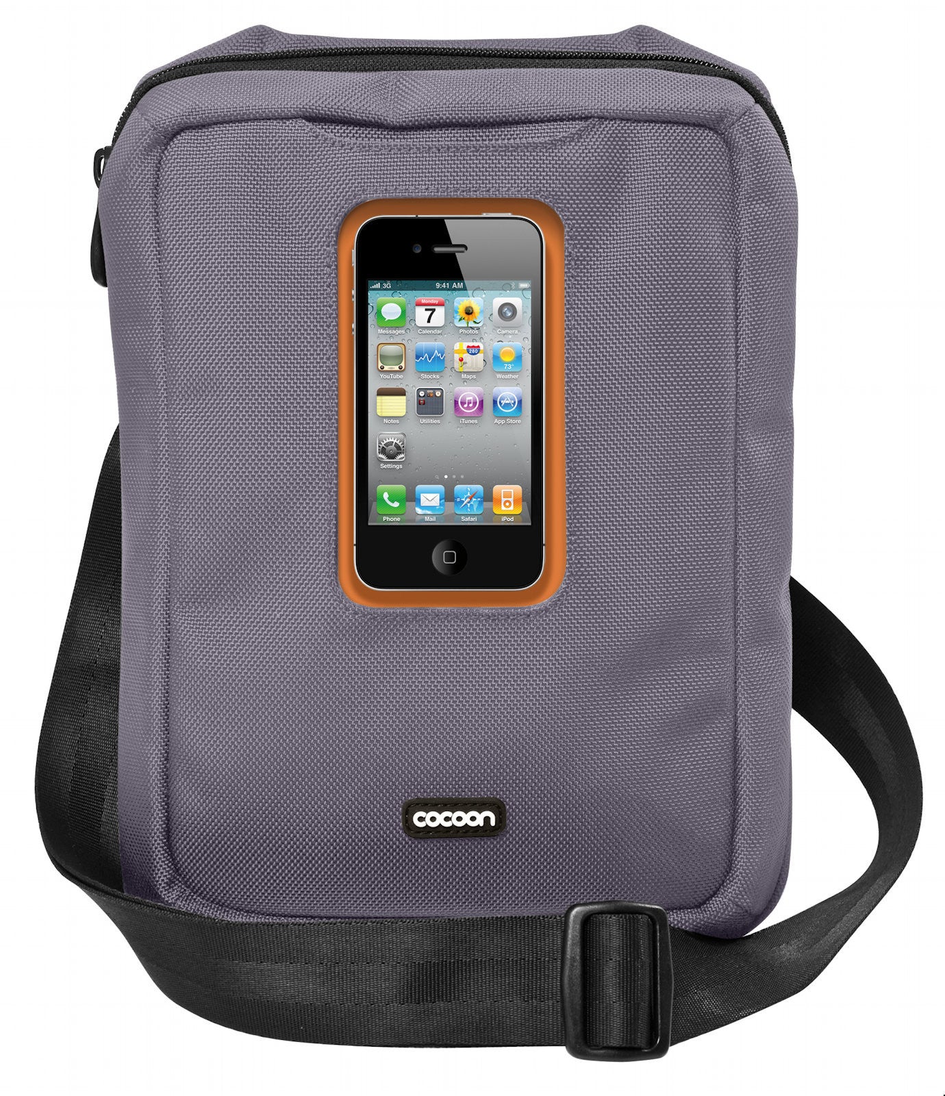 Grid IT Gramercy Messenger Sling Bag for Apple iPad & 10-Inch Tablets - Perfect for Commuting, Travel & Everyday Carry