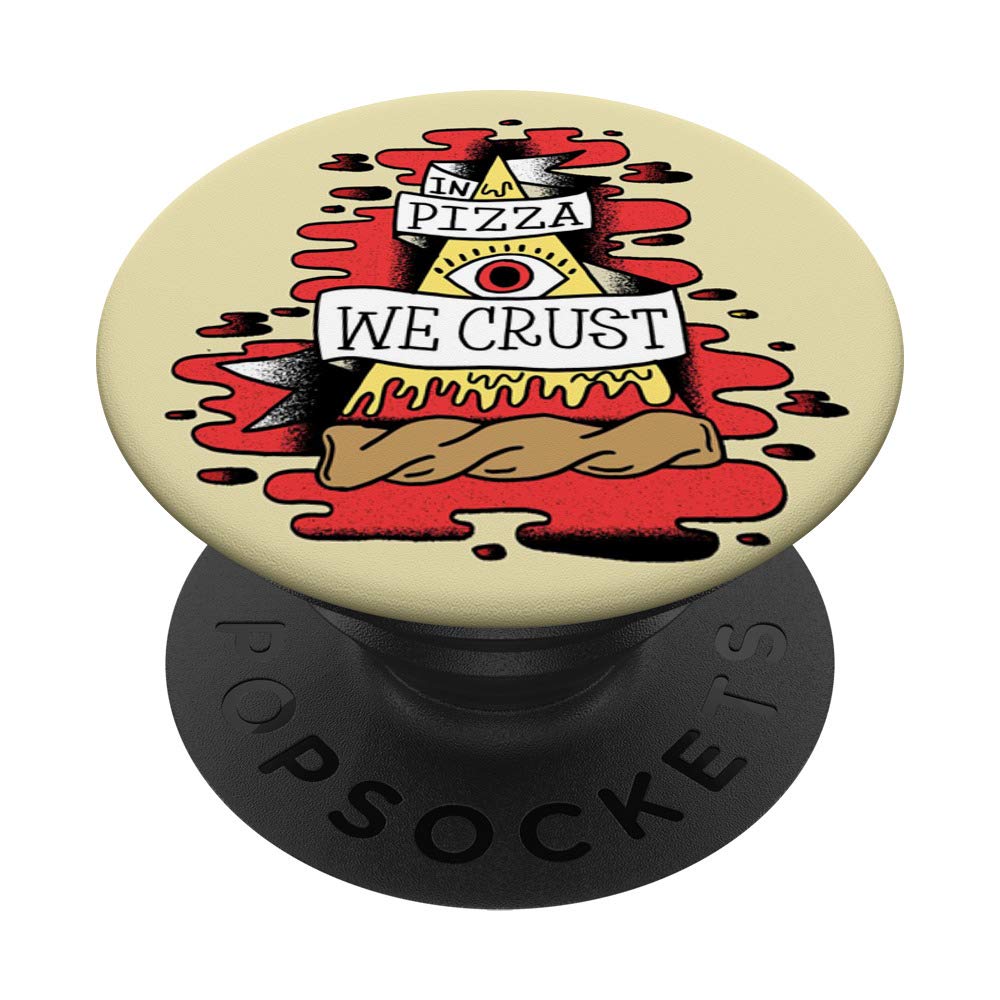 Pizza Slice Phone Grip & Stand - PopSockets Compatible Holder for iPhone, Samsung & Tablets | Perfect for Foodies, Pizza Lovers & Phone Accessories | Ideal for Selfies, Video Calls & Hands-Free Viewing