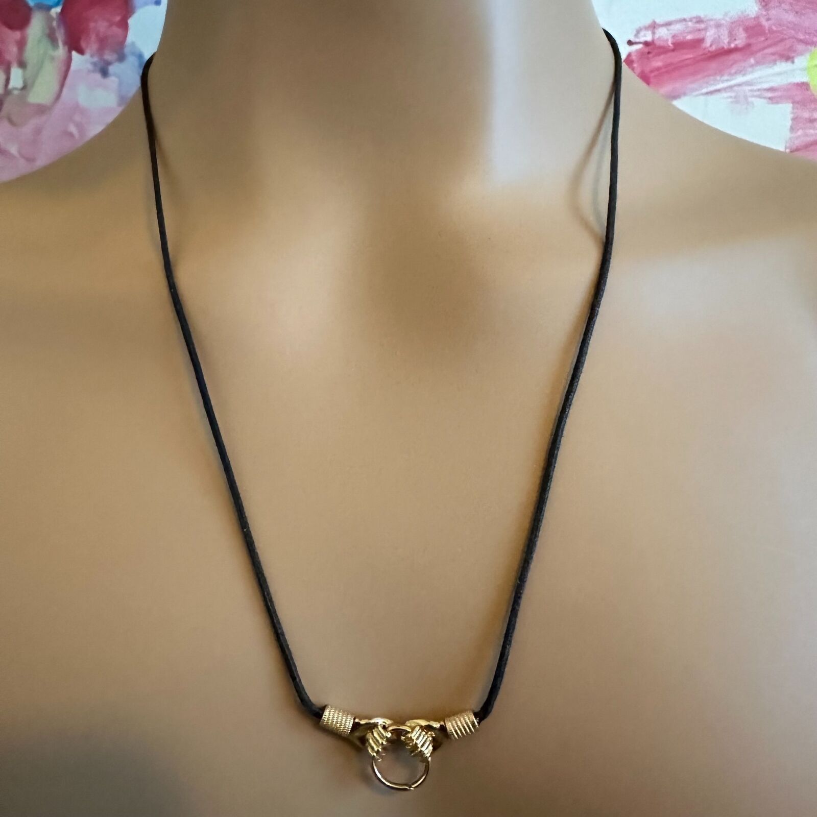 Gucci 18k Yellow Gold Le Marche des Merveilles Tiger Bolo Tie Necklace for Men - Luxury Statement Jewelry for Formal Events & Special Occasions