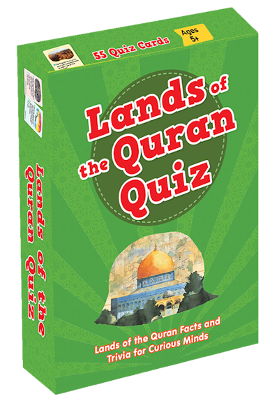 Lands of the Quran Quiz Cards - Islamic Educational Game for Kids & Adults - Perfect for Homeschooling, Sunday School & Family Game Night