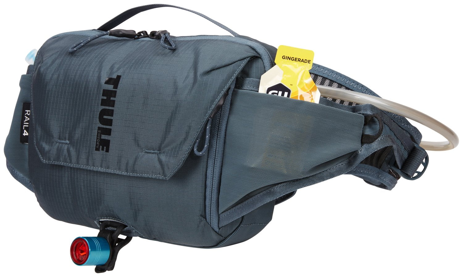 Thule Rail Hip Pack 4L - Lightweight Waist Bag for Hiking, Running & Travel - Dark Slate - Perfect for Outdoor Adventures & Daily Commute