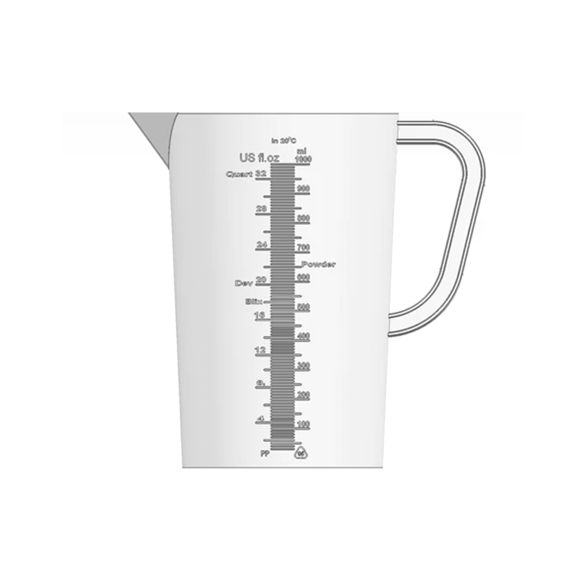 CineStill Cs 1000mL Mixing Pitcher - Professional Film Developing Tank for Home Darkroom & Photography Lab - Perfect for Mixing Chemicals, Developing 35mm & 120 Film