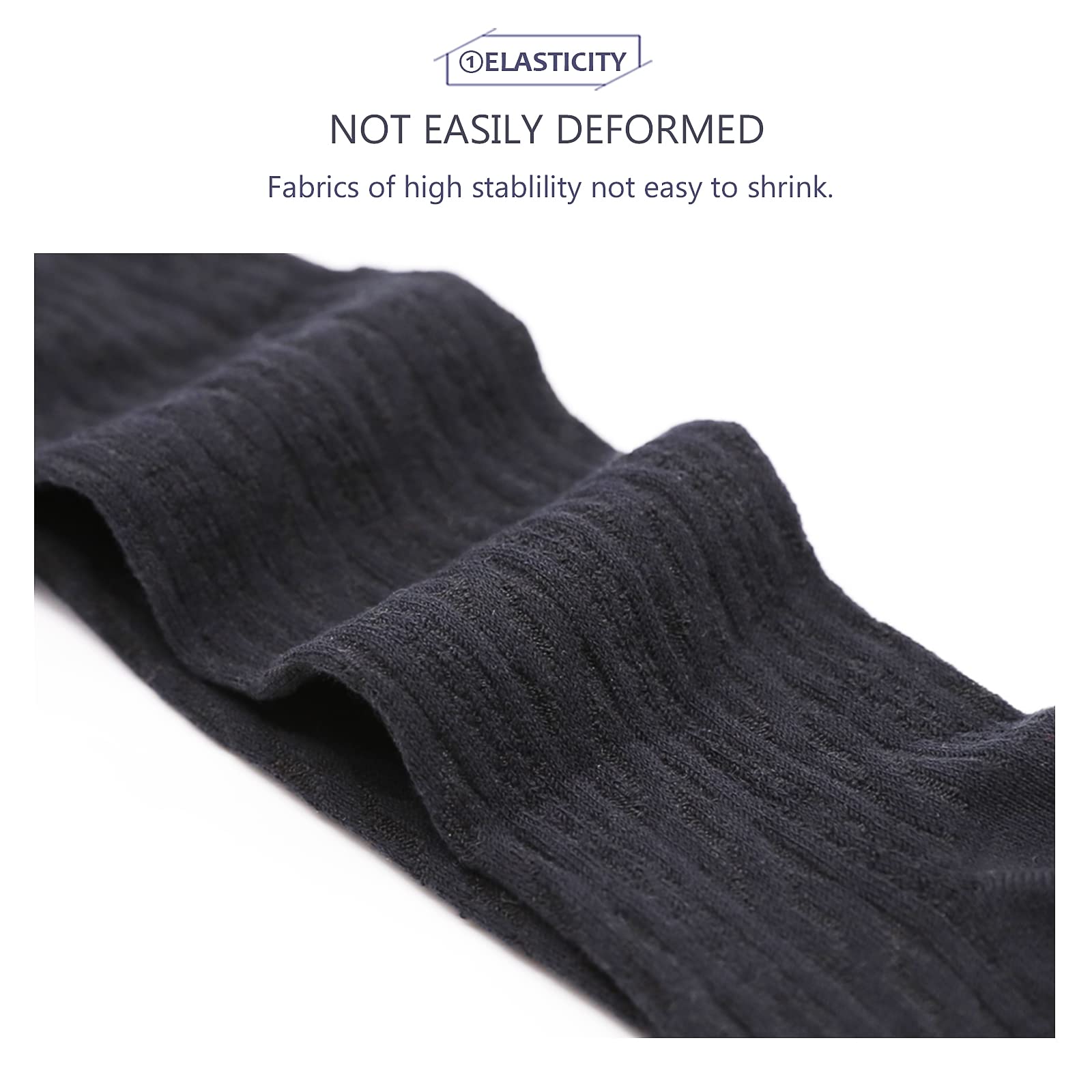 TechCity Girls Tights for Toddlers - Seamless Cotton Cable Knit Leggings & Stockings (2-14 Years) - Perfect for School, Playtime & Winter Outfits