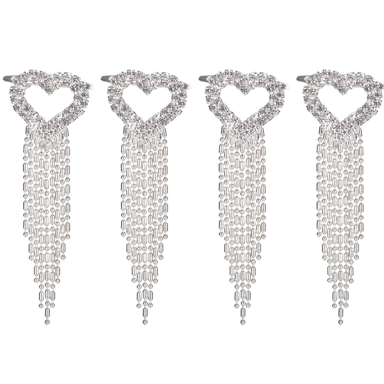 LZKW 4Pcs Washable DIY Diamond Buckle Accessories for Crafts, Decorative Pillows & Phone Cases - Lightweight & Durable for Home Decor, DIY Projects & Gift Wrapping