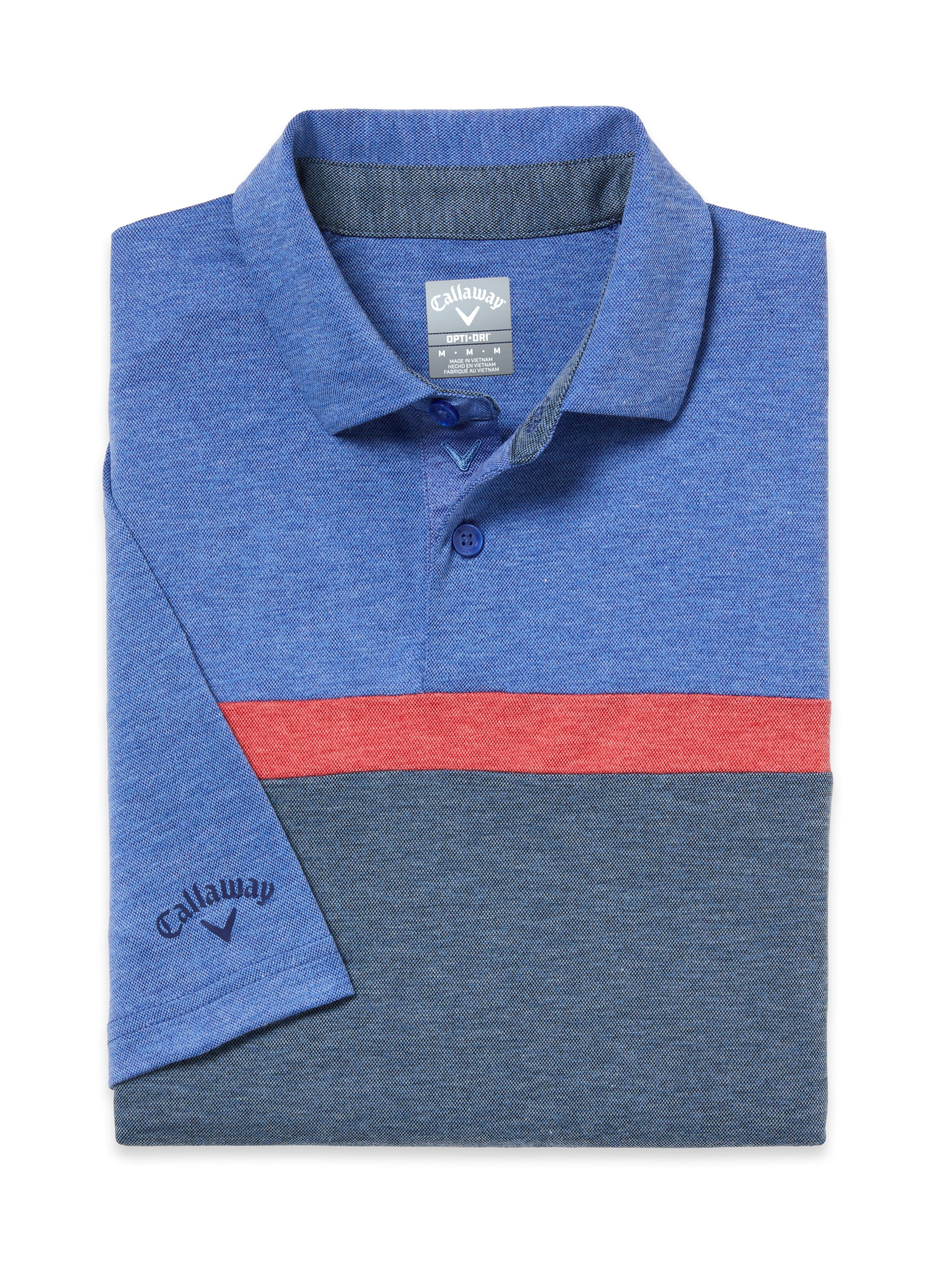 Men's Soft Touch Color Block Golf Polo Shirt - Breathable & Comfortable for Golf, Casual Wear & Outdoor Activities