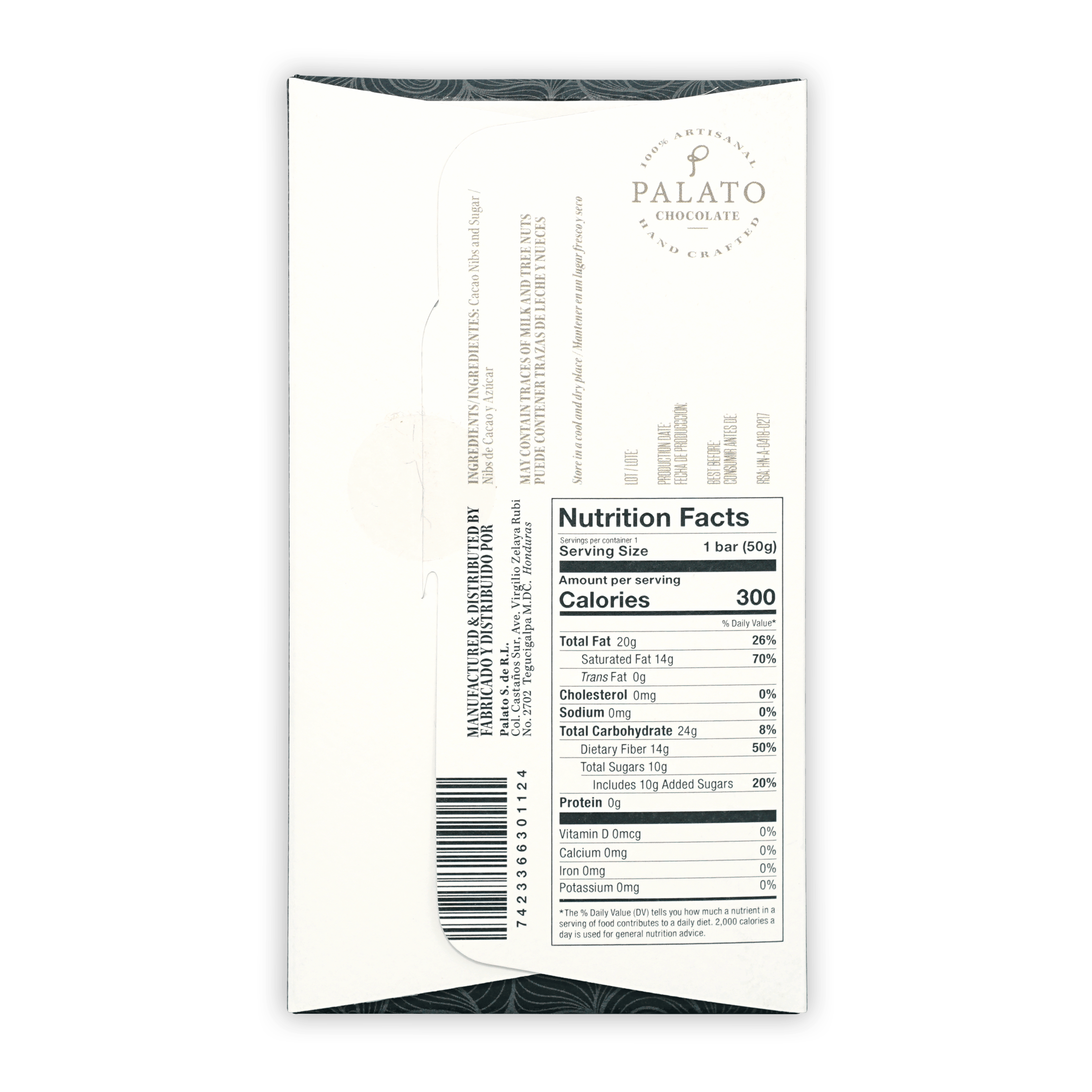 Premium Honduras Dark Chocolate 80% Cocoa - Rich Flavor, Organic & Vegan - Perfect for Baking, Gifts & Healthy Snacking
