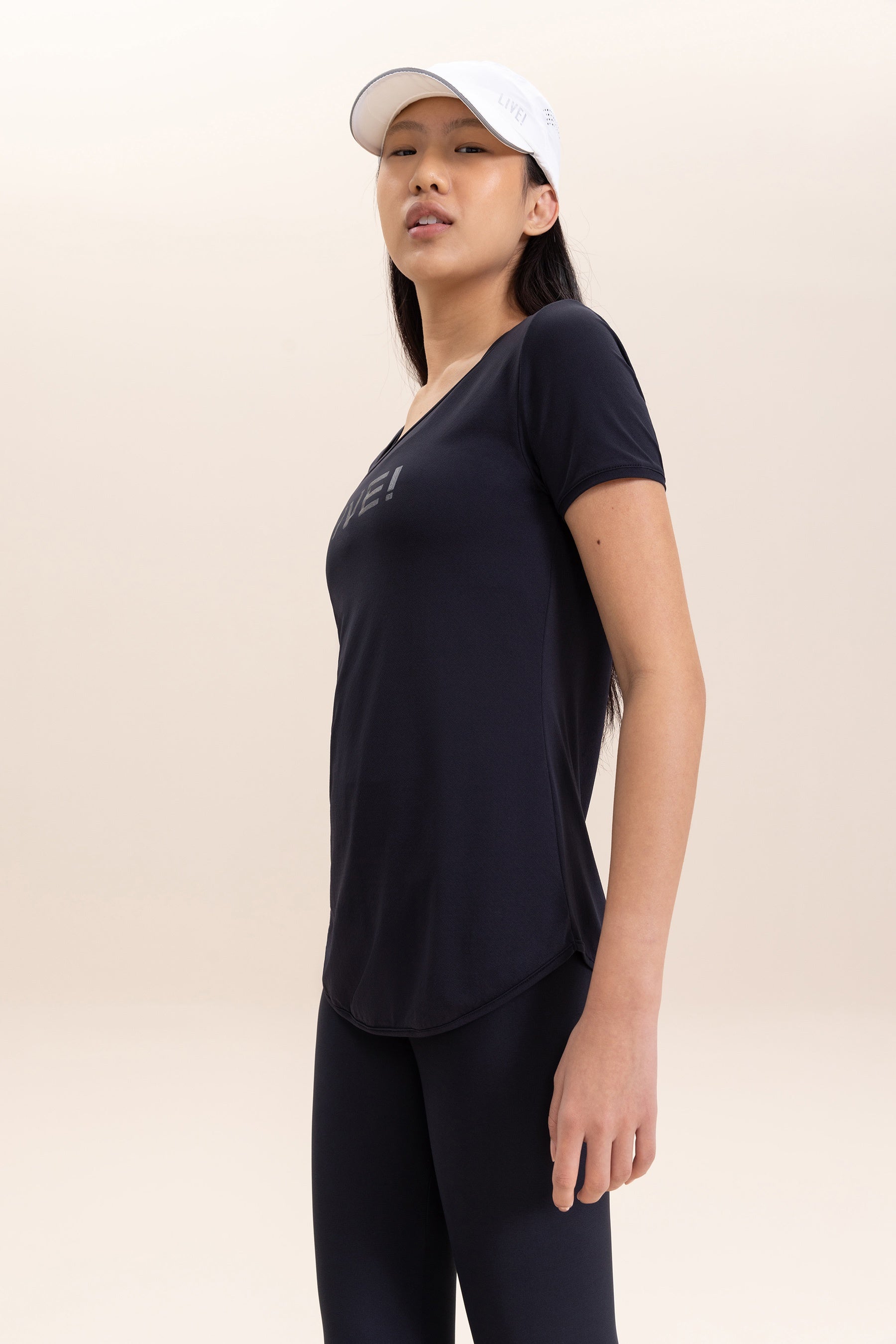 Comfortable LIVE! T-Shirt for Men & Women - Soft Cotton Casual Tee for Everyday Wear, Gym, and Outdoor Activities