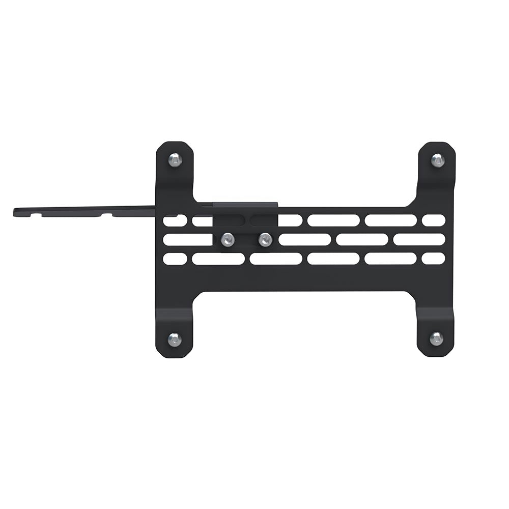 2021-2024 Ford Bronco License Plate Relocation Kit - Builtright Modular Steel Bumper Bracket | Off-Road Accessory for Trail & Street Legal Compliance
