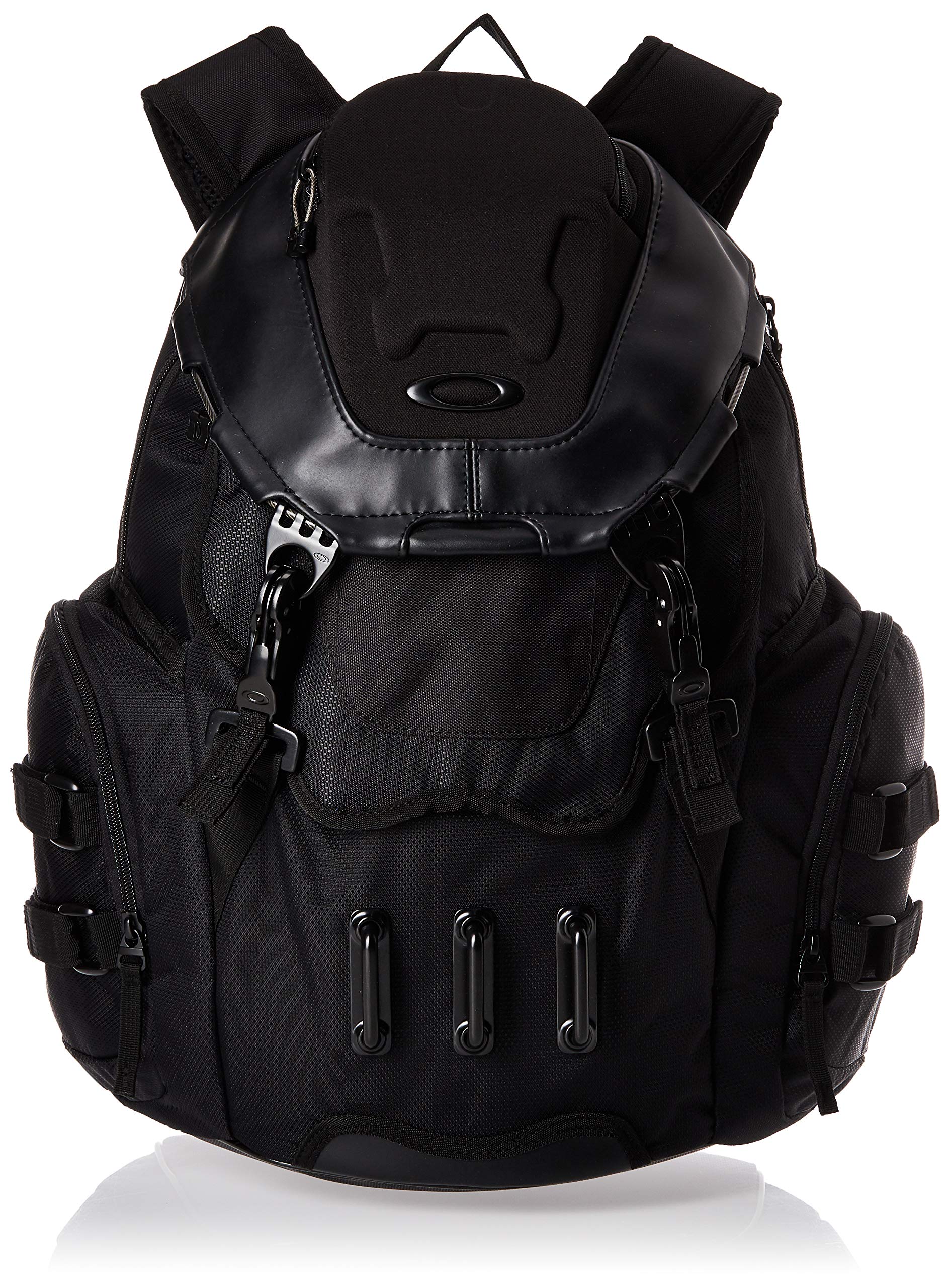 Oakley Stealth Black Bathroom Sink Backpack - Waterproof Travel Backpack for Gym, Work & Outdoor Adventures | Durable One Size Fits All Backpack for Men & Women