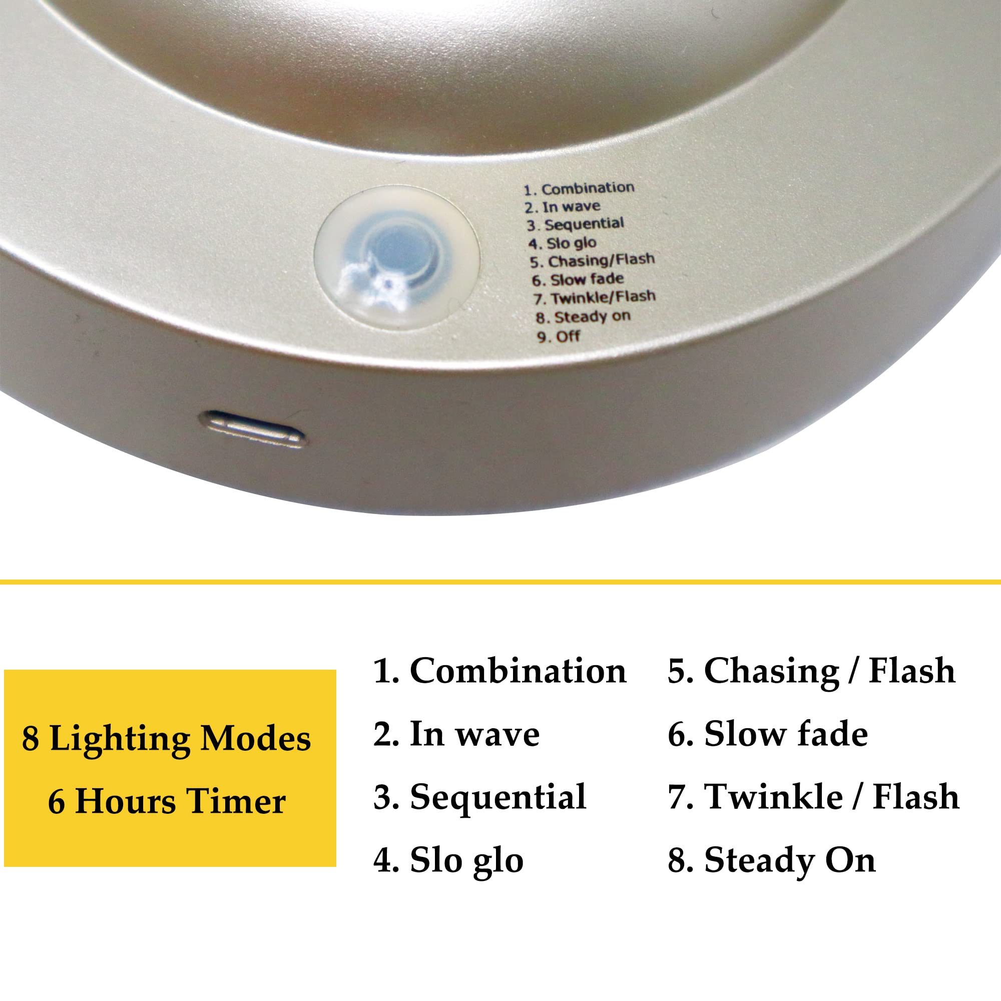 FUCHSUN 108 LED Tabletop Tree Light - 8 Lighting Modes & Timer, USB/Battery Powered Golden Bonsai Fairy Lamp for Christmas Decor, Bedroom, Living Room, Office | Perfect for Holiday Decorations, Romantic Ambiance & Gift Giving