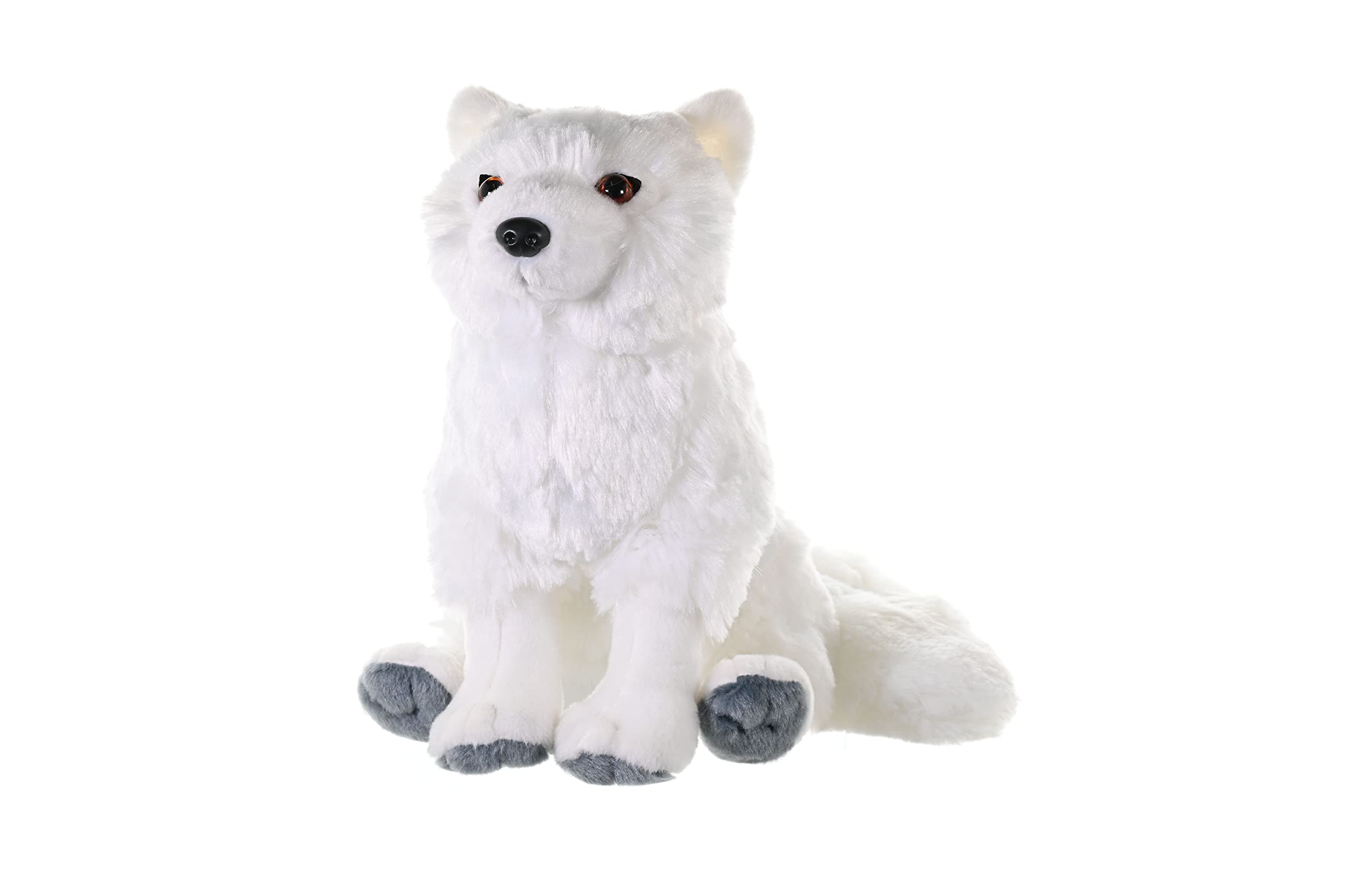 Wild Republic Arctic Fox Plush Stuffed Animal - 12 Inch Soft Cuddly Toy for Kids | Perfect Gift for Birthdays, Christmas & Bedtime Cuddles