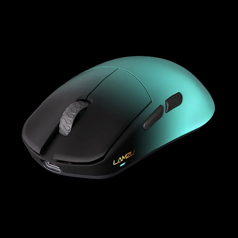 Lamzu Maya X 8K Wireless Gaming Mouse - Ultra Lightweight 55g, Ergonomic Design, 8K Polling Rate for Competitive Esports - Perfect for FPS, MOBA & Battle Royale Games